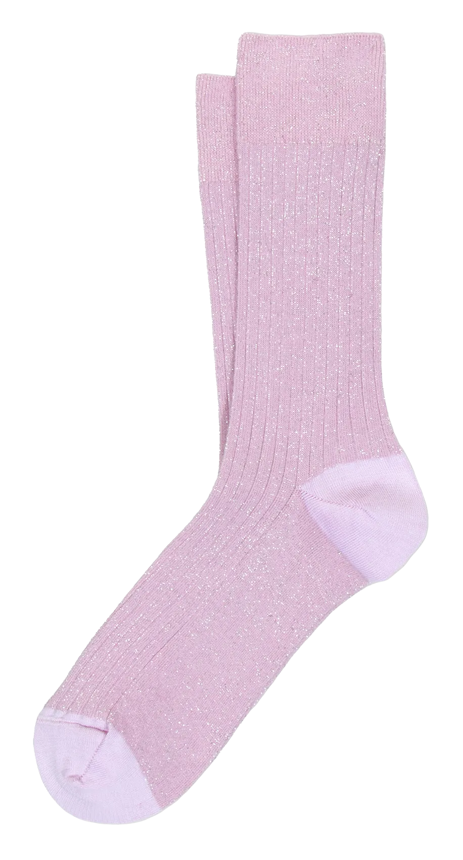 Chaussettes hautes pailletées Rose CHERRY