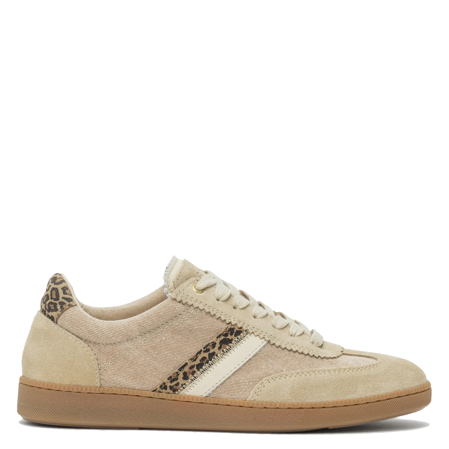 Baskets basses en cuir Beige LELLIA