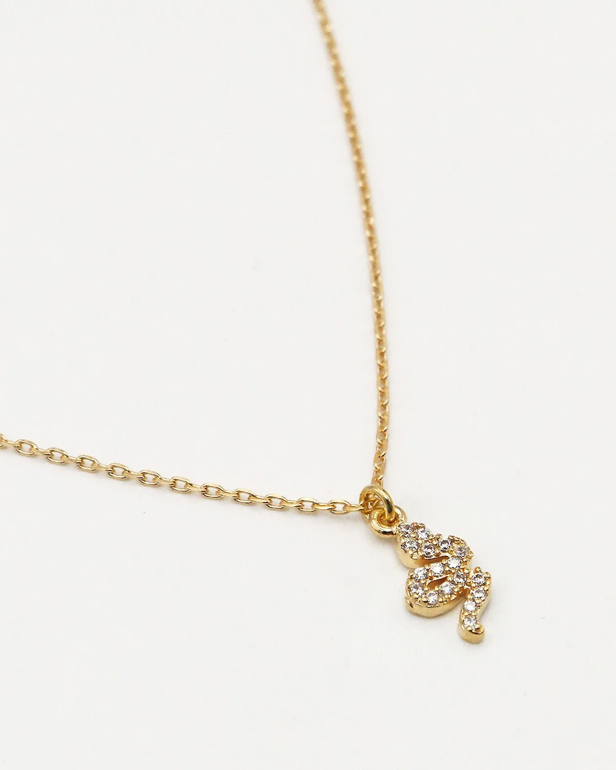 Collier serpent Doré LILY