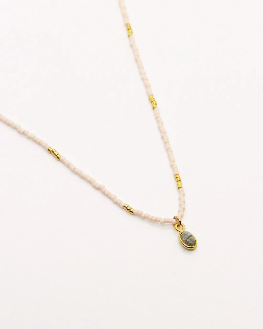 Collier Gris LITTLE INDIA