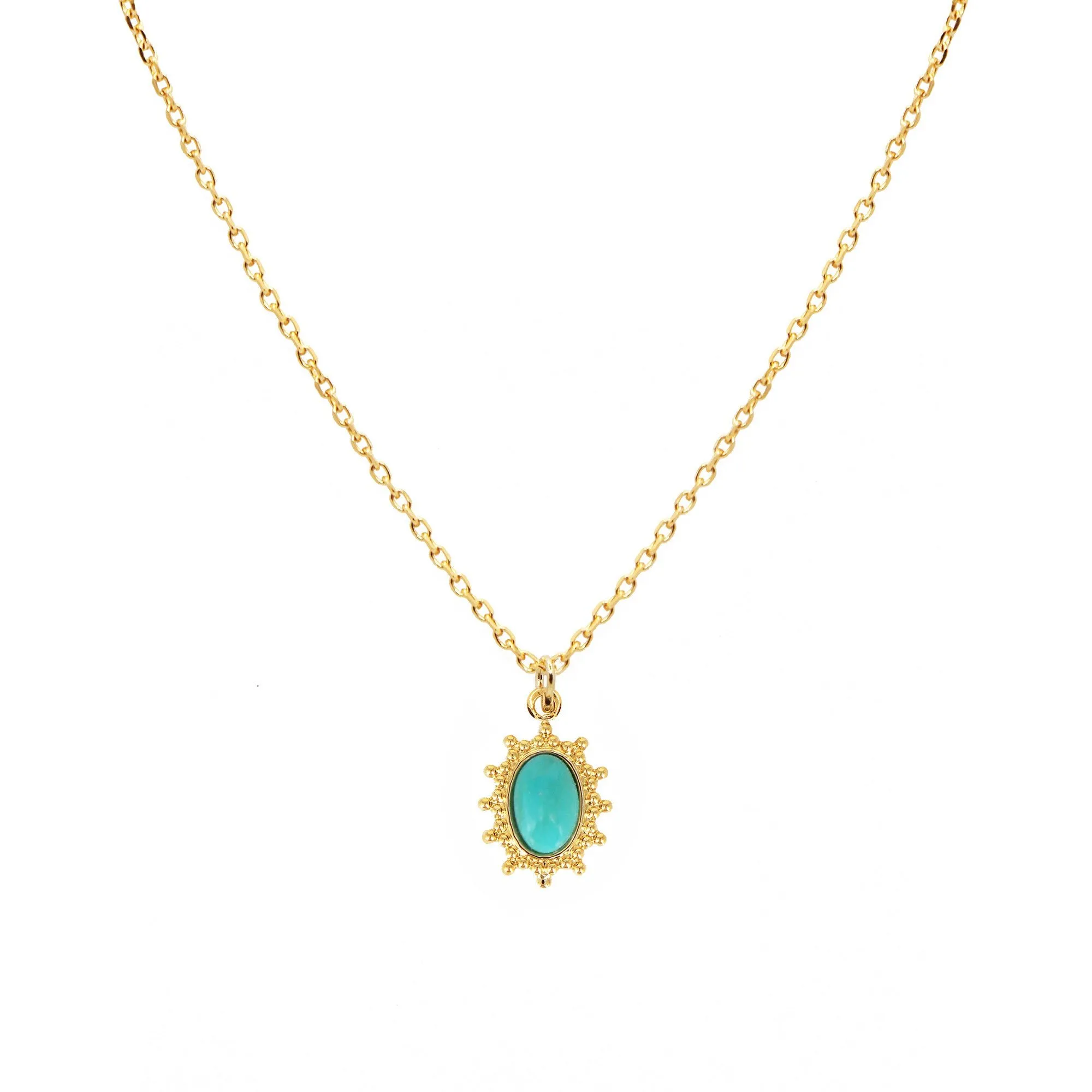 Collier Bleu THELMA