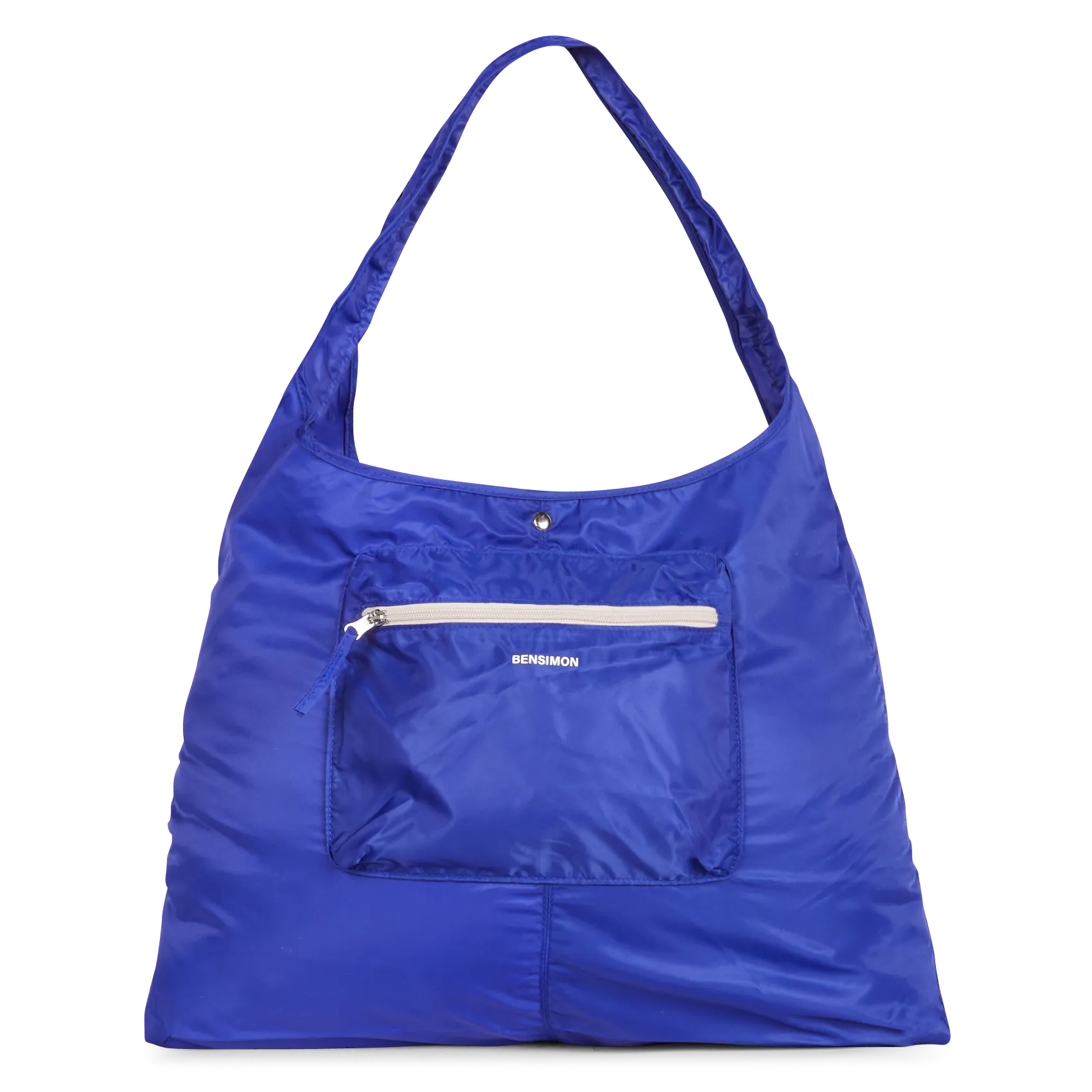 Sac shopping Bleu NIBELLOU
