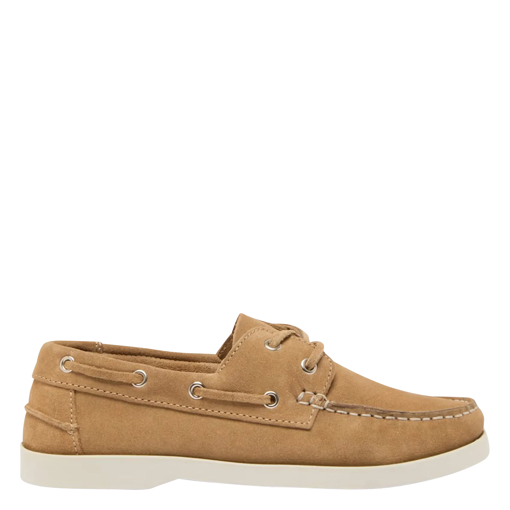 Derbies en cuir velours Beige OMBELINE