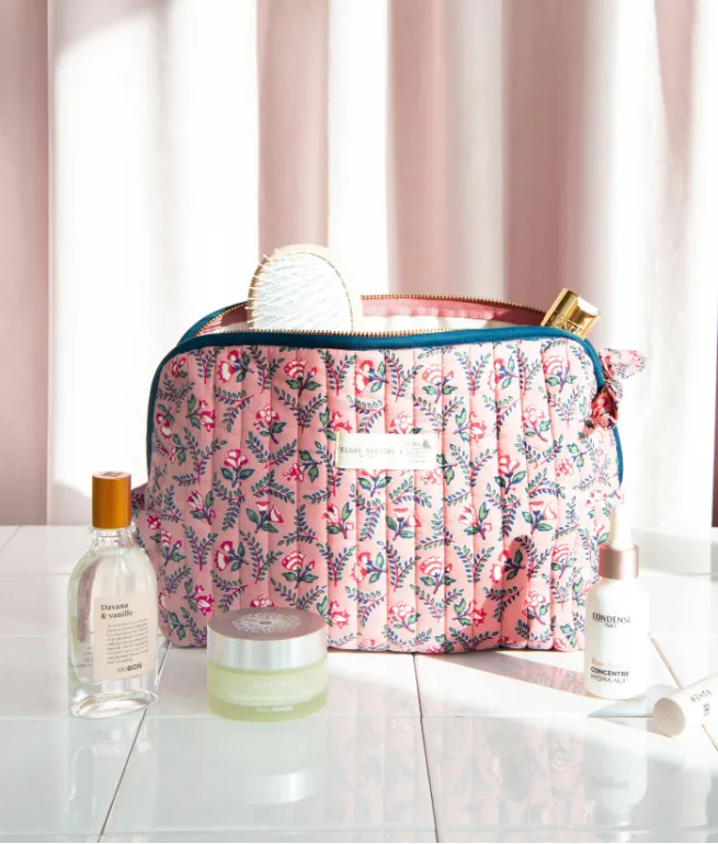 Trousse de toilette Rose FLORA CREME