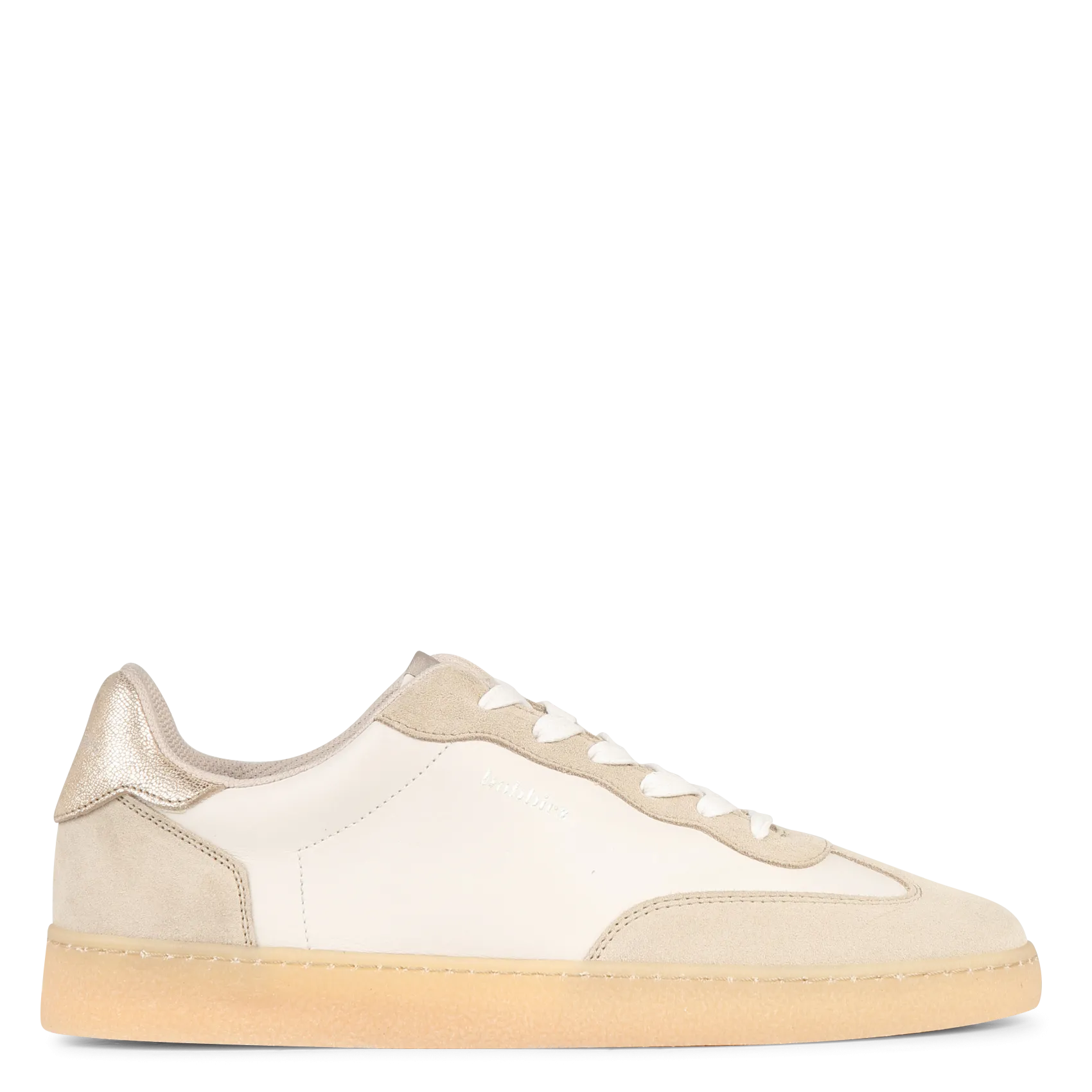 Baskets basses en cuir Blanc BAHIA