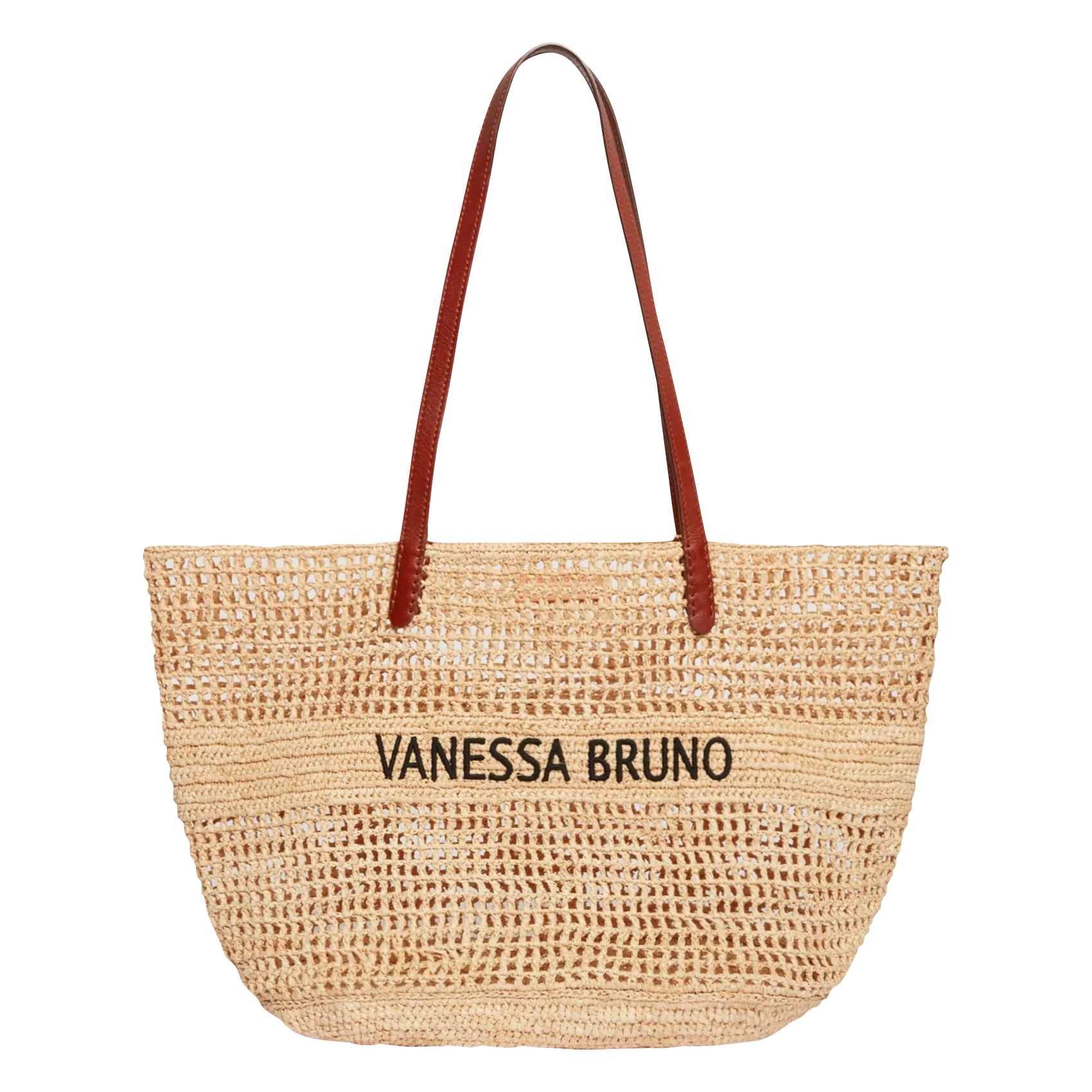 Panier en raphia Beige