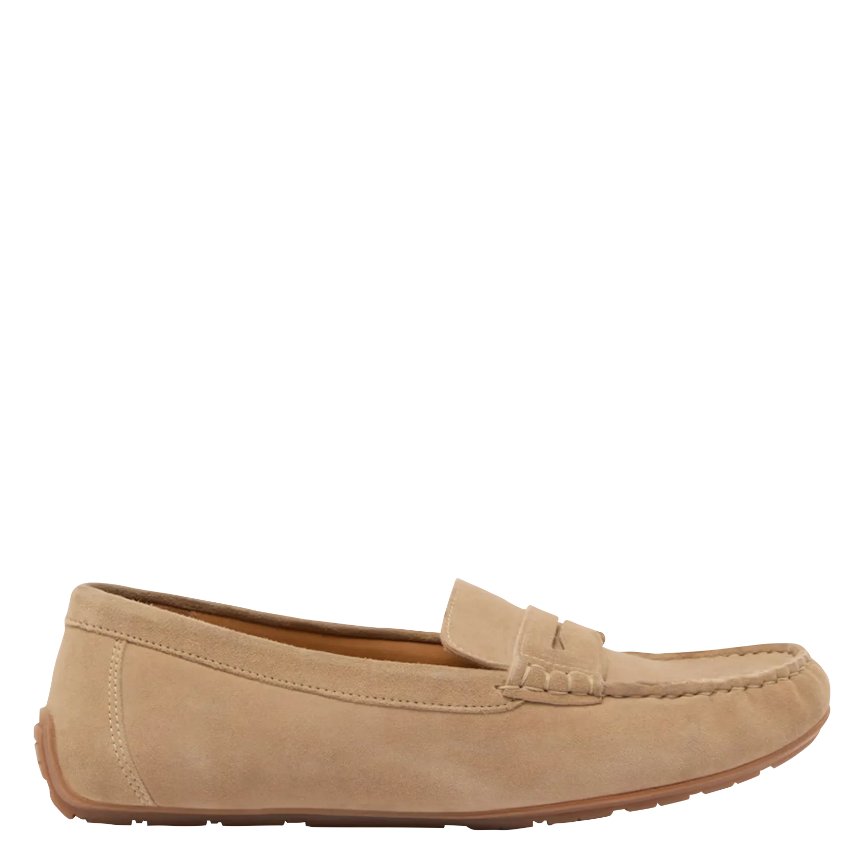 Mocassins en cuir Beige ANTONIA