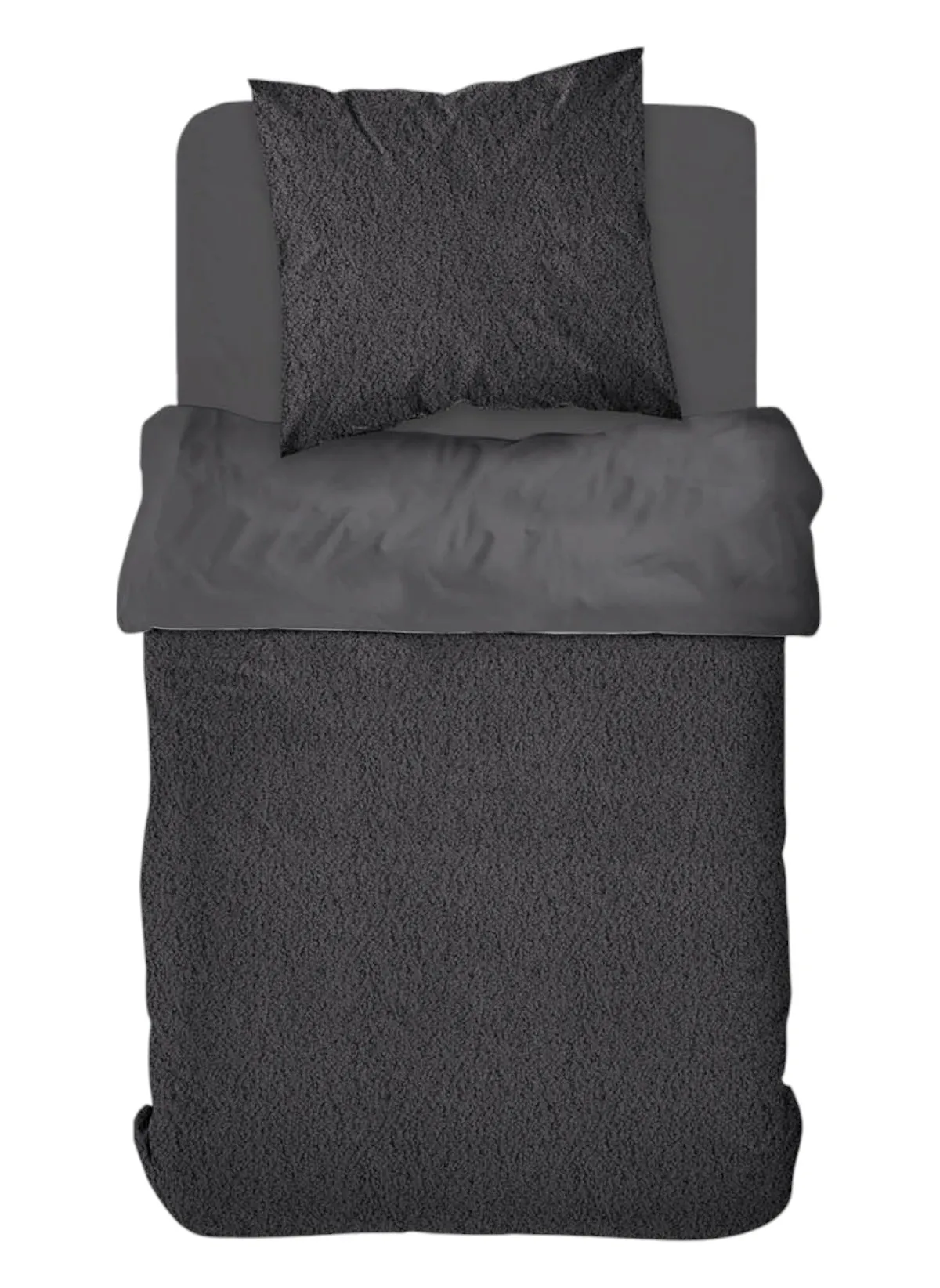 Parure de lit Gris BIEN AU CHAUD