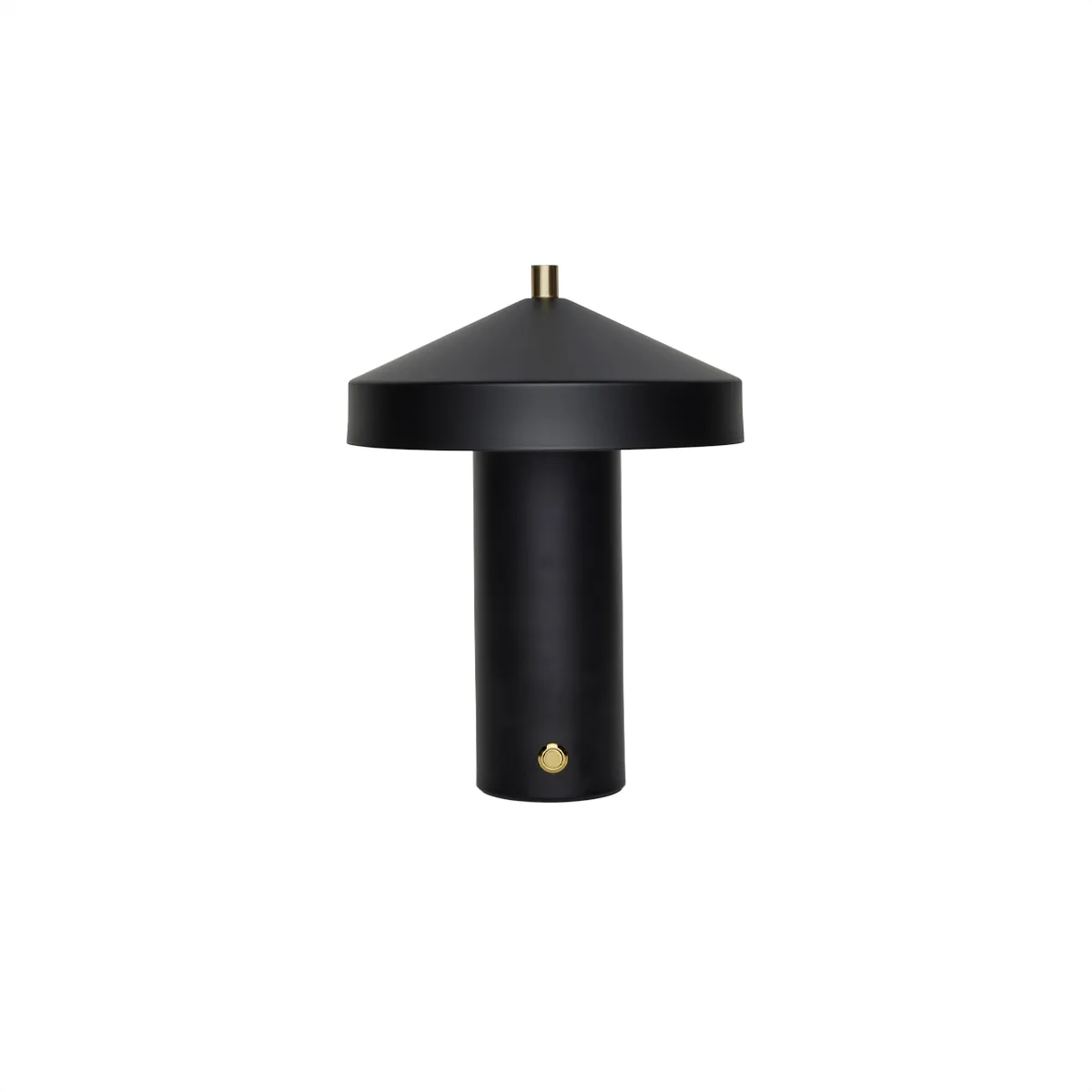 Lampe en acier Noir