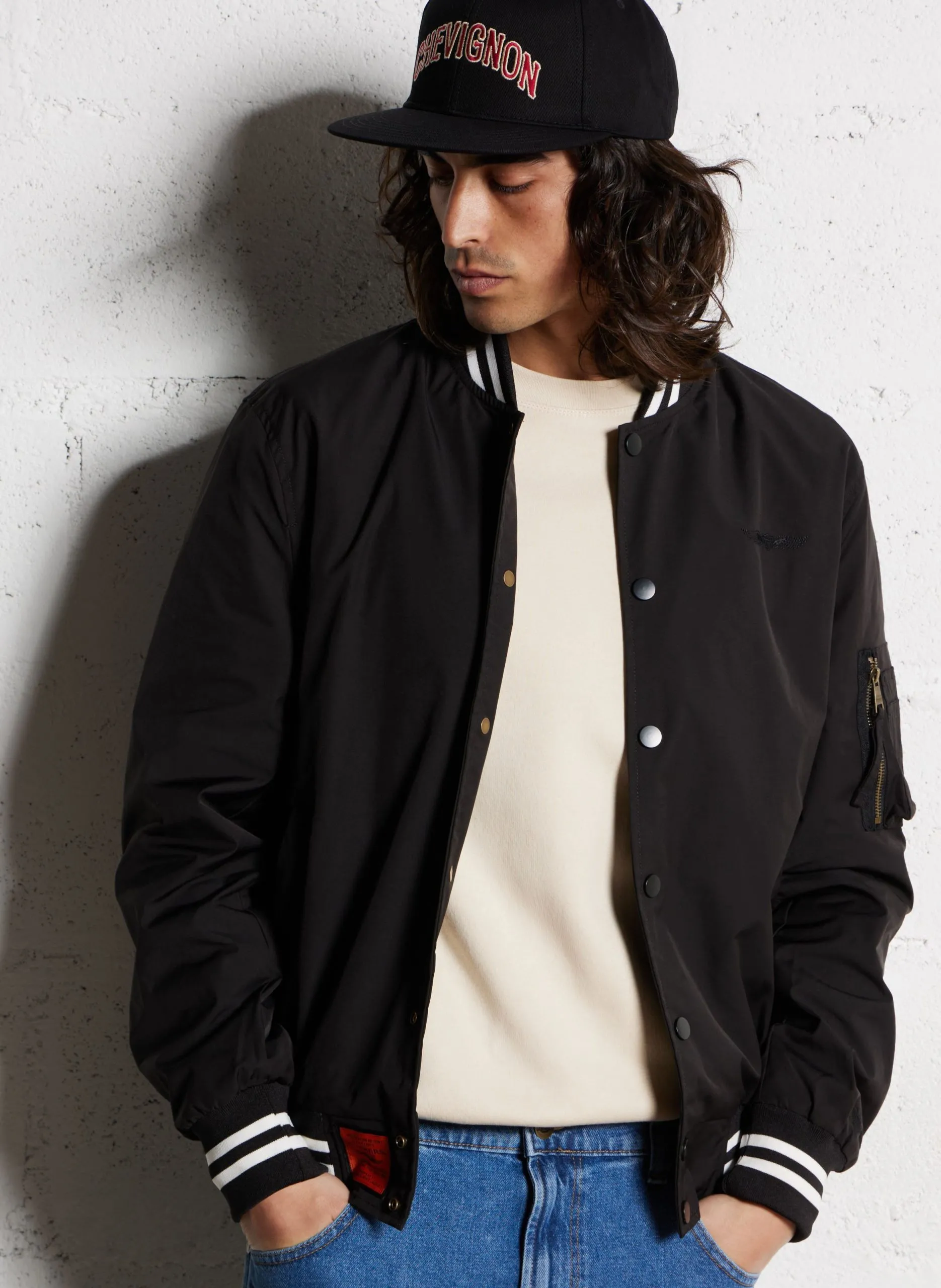 Blouson droit Noir HILLER