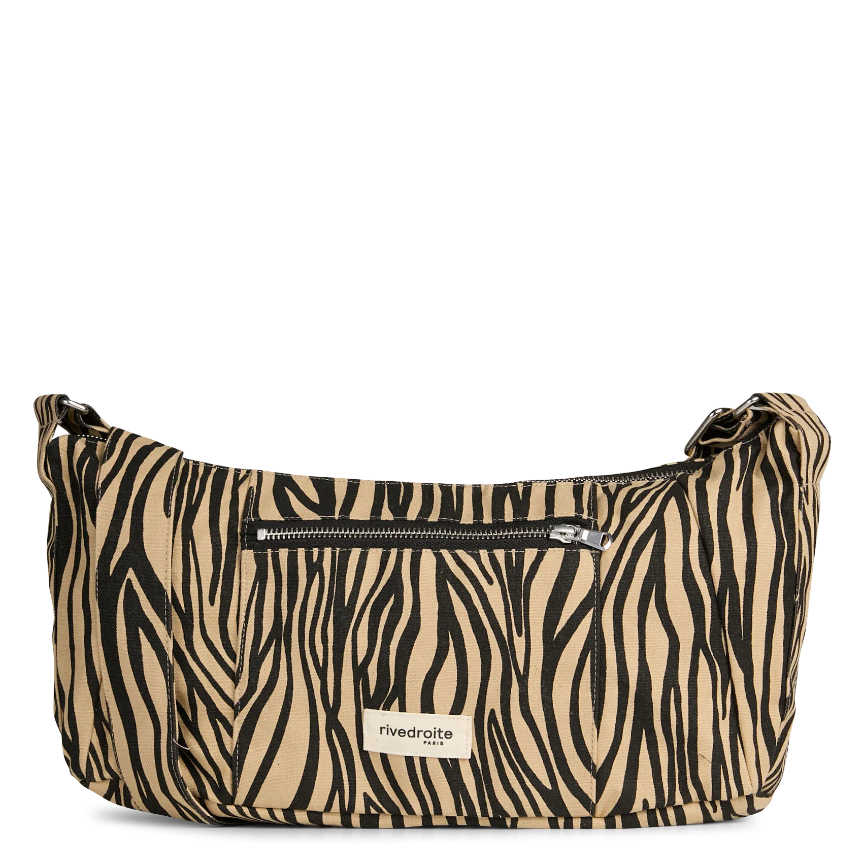 Sac porté épaule en coton Beige MINI CHARLOT