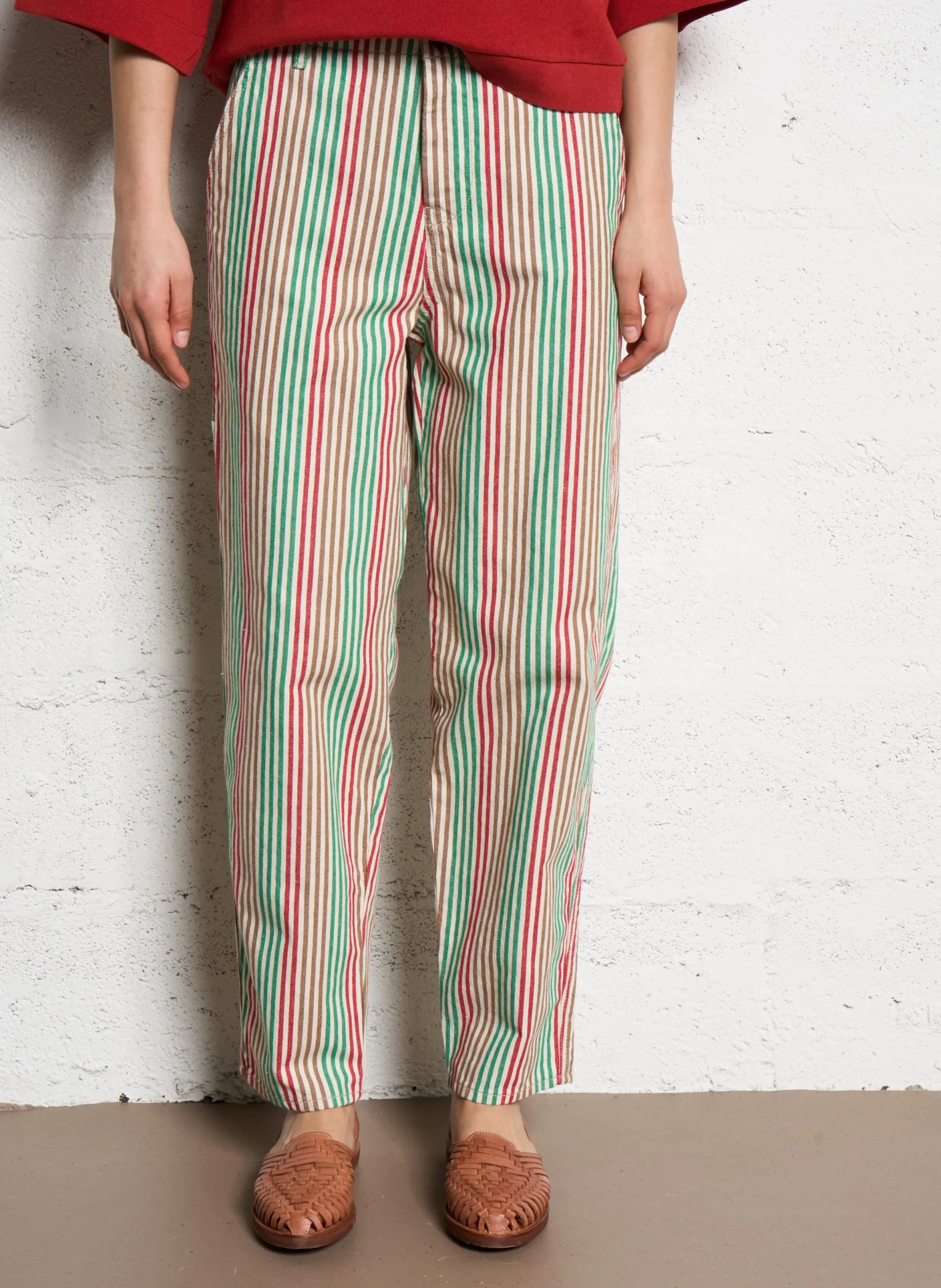 Jean large en coton Multicolore ARMINA