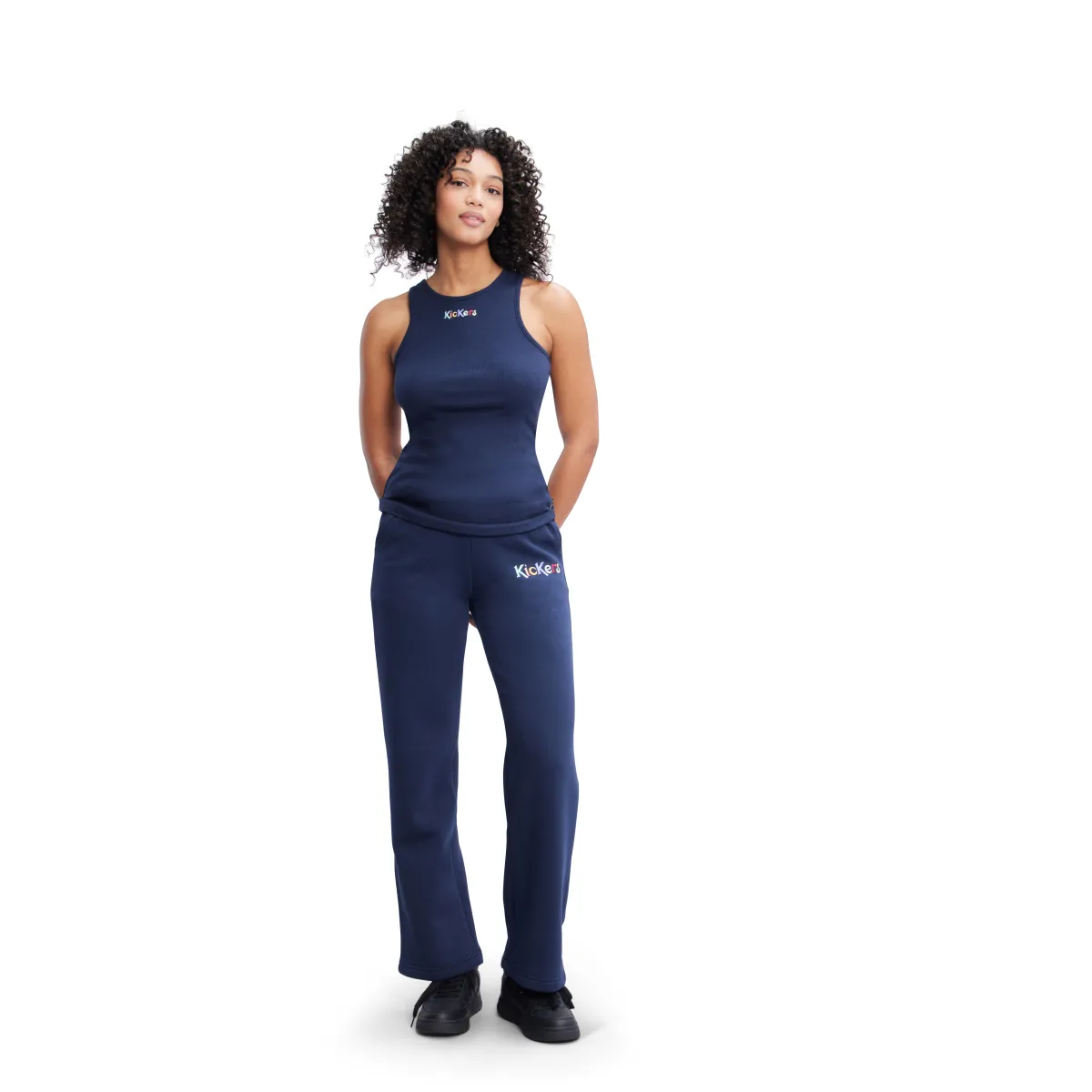 Débardeur en coton Bleu KICK GIM COTON