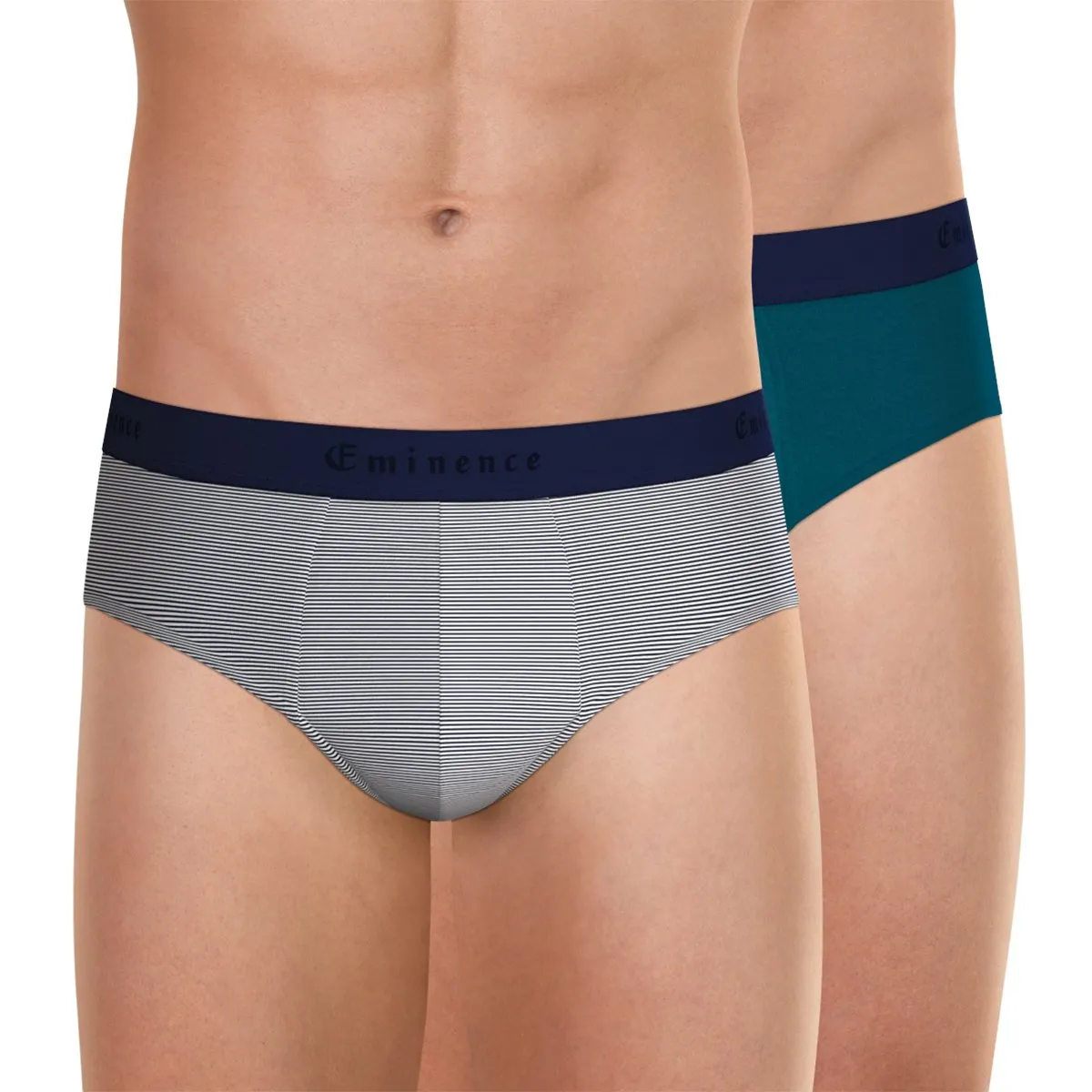 Lot de 2 slips homme faits en france eminence Bleu