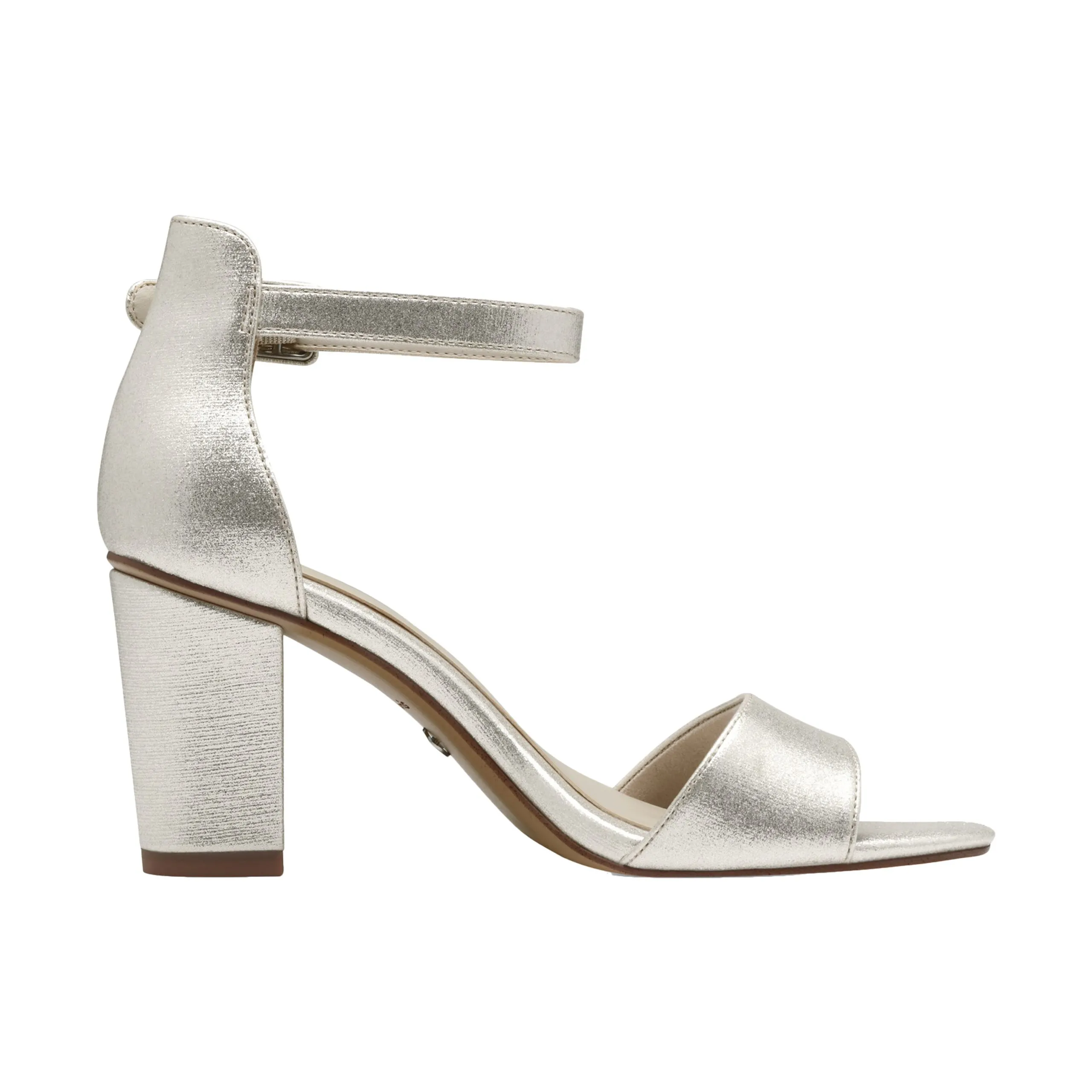 Sandales à talon Beige