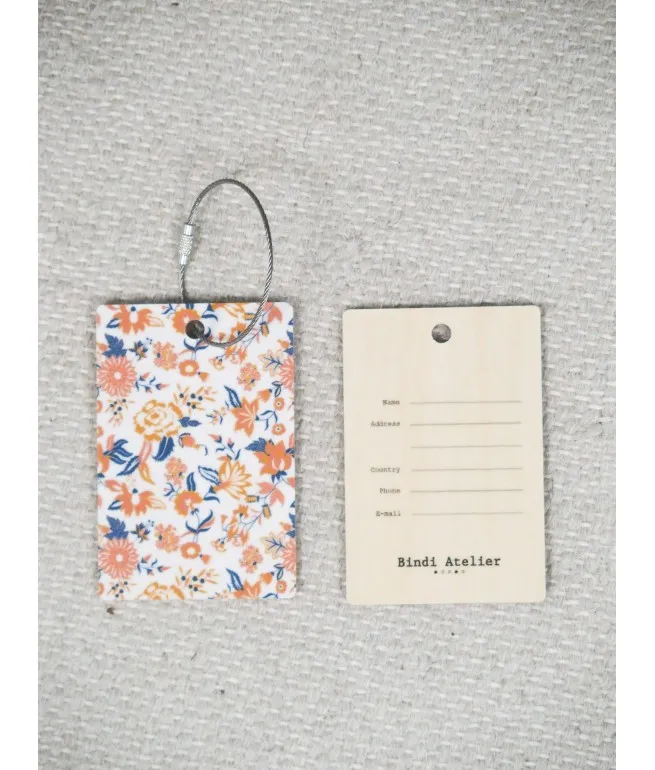 Tag bagage Beige GOA FOLK