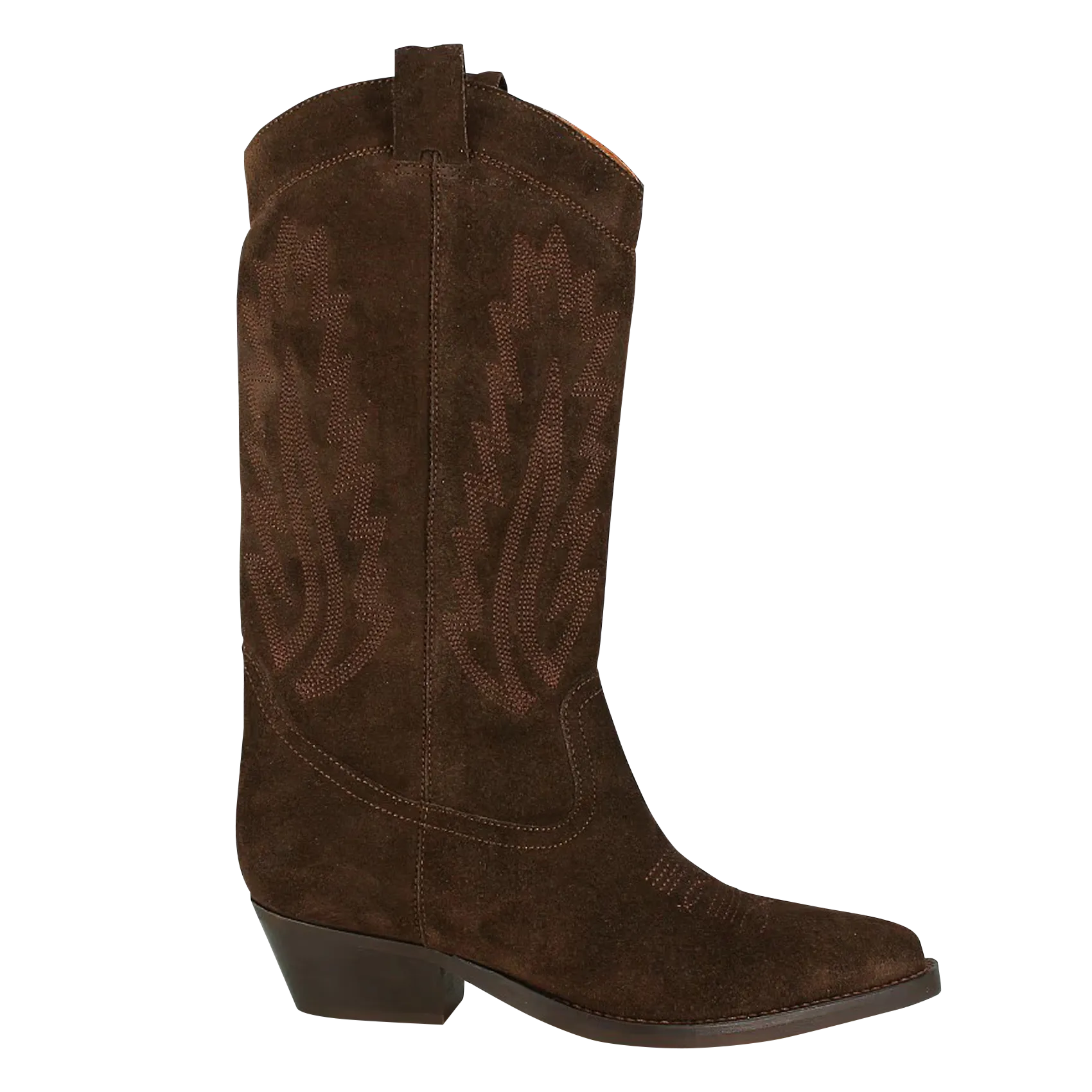 Santiags en cuir Marron DELEA