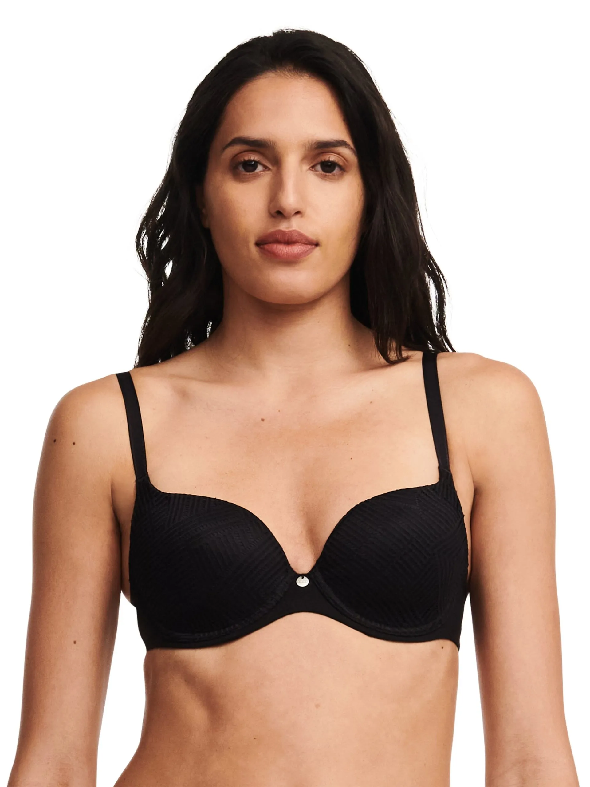 Soutien-gorge coques emboîtant en dentelle Noir EMMA