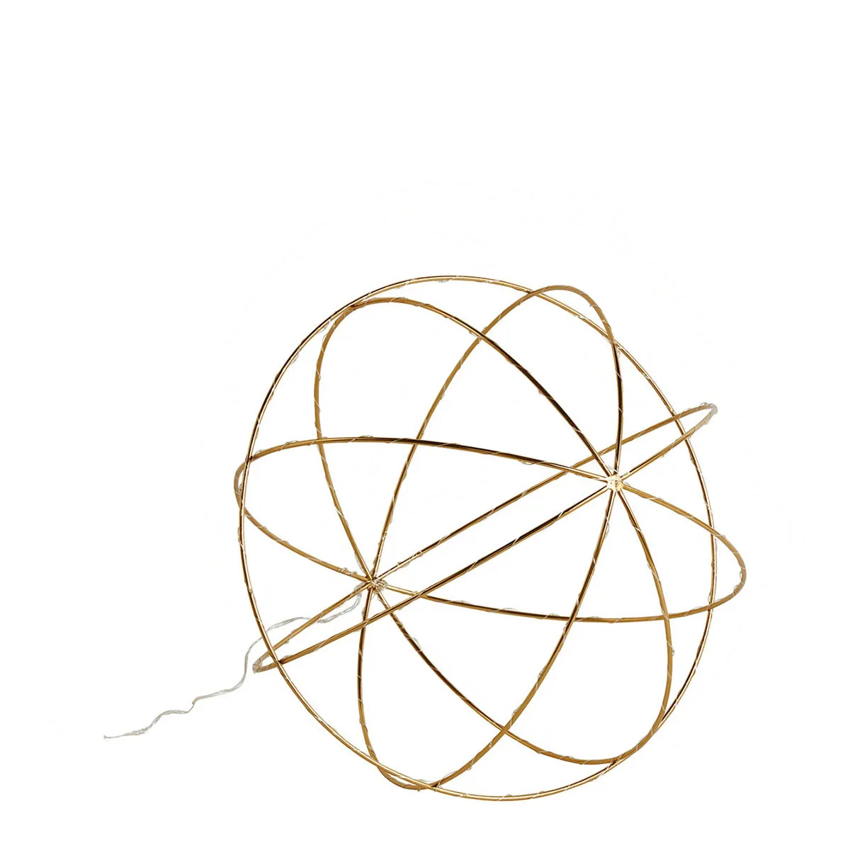 Boule lumineuse hélios - moyen modèle - ø 50 cm Doré HÉLIOS