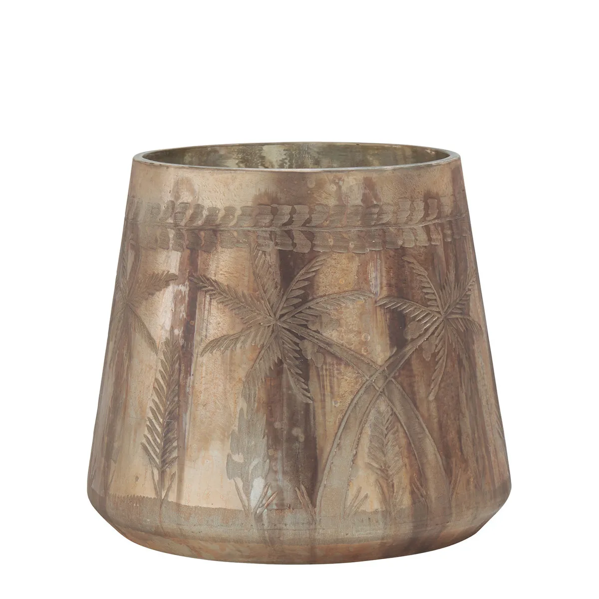 Vase rond Doré MIRAGE