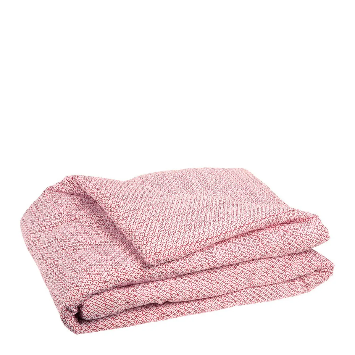 Futon ikat - blanc et rouge Rouge IKAT