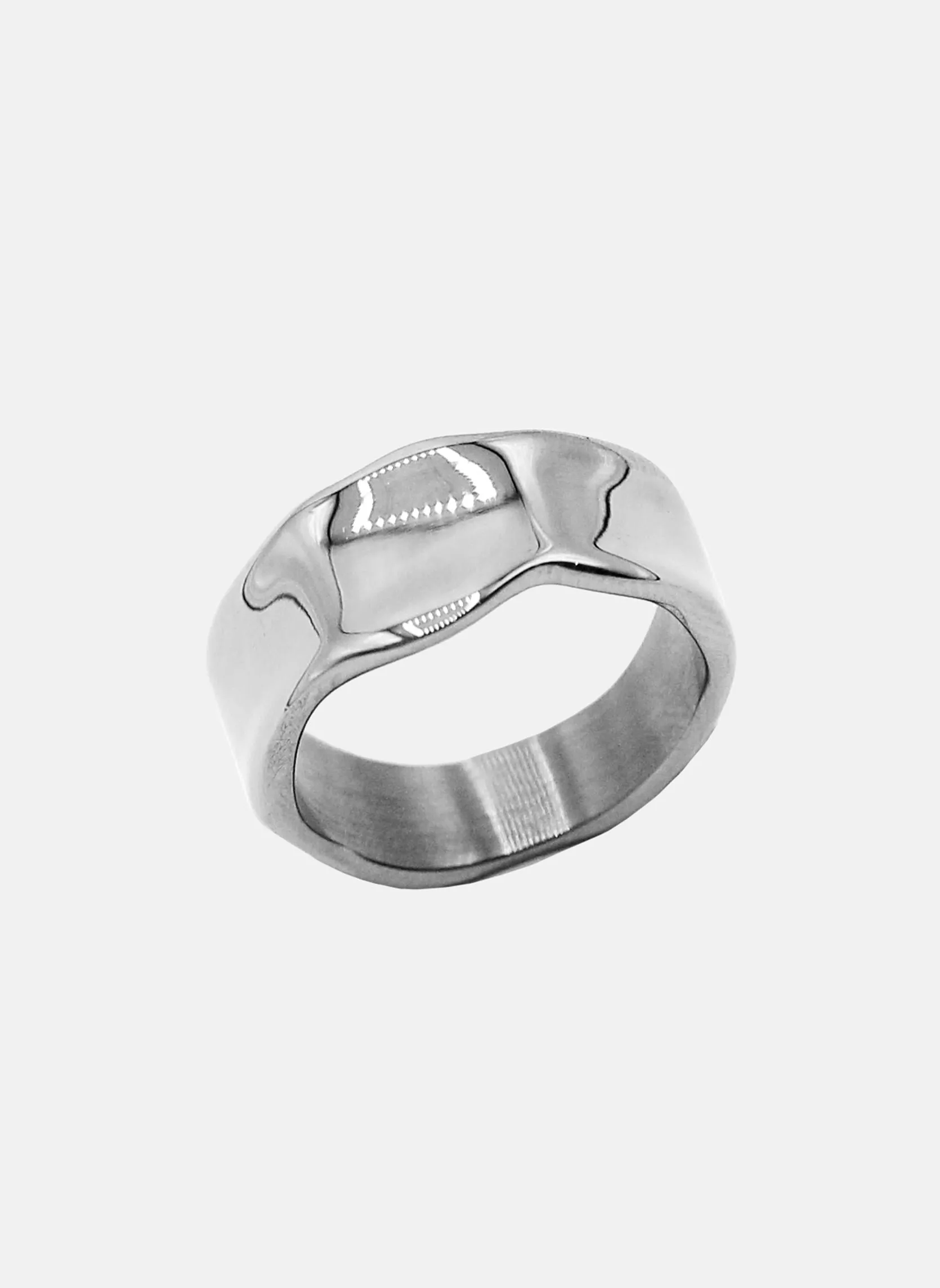 Bague large nereus Argent NEREUS