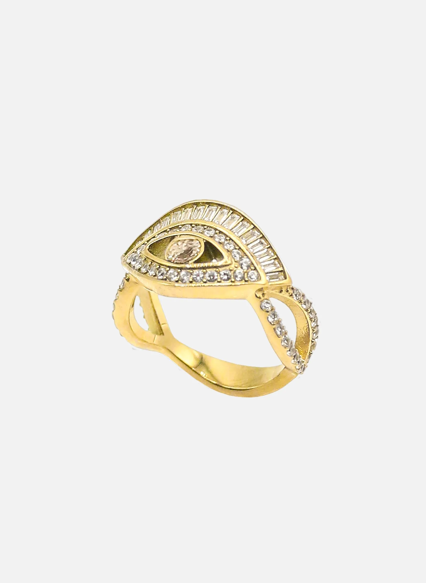 Bague fine aten Jaune ATEN