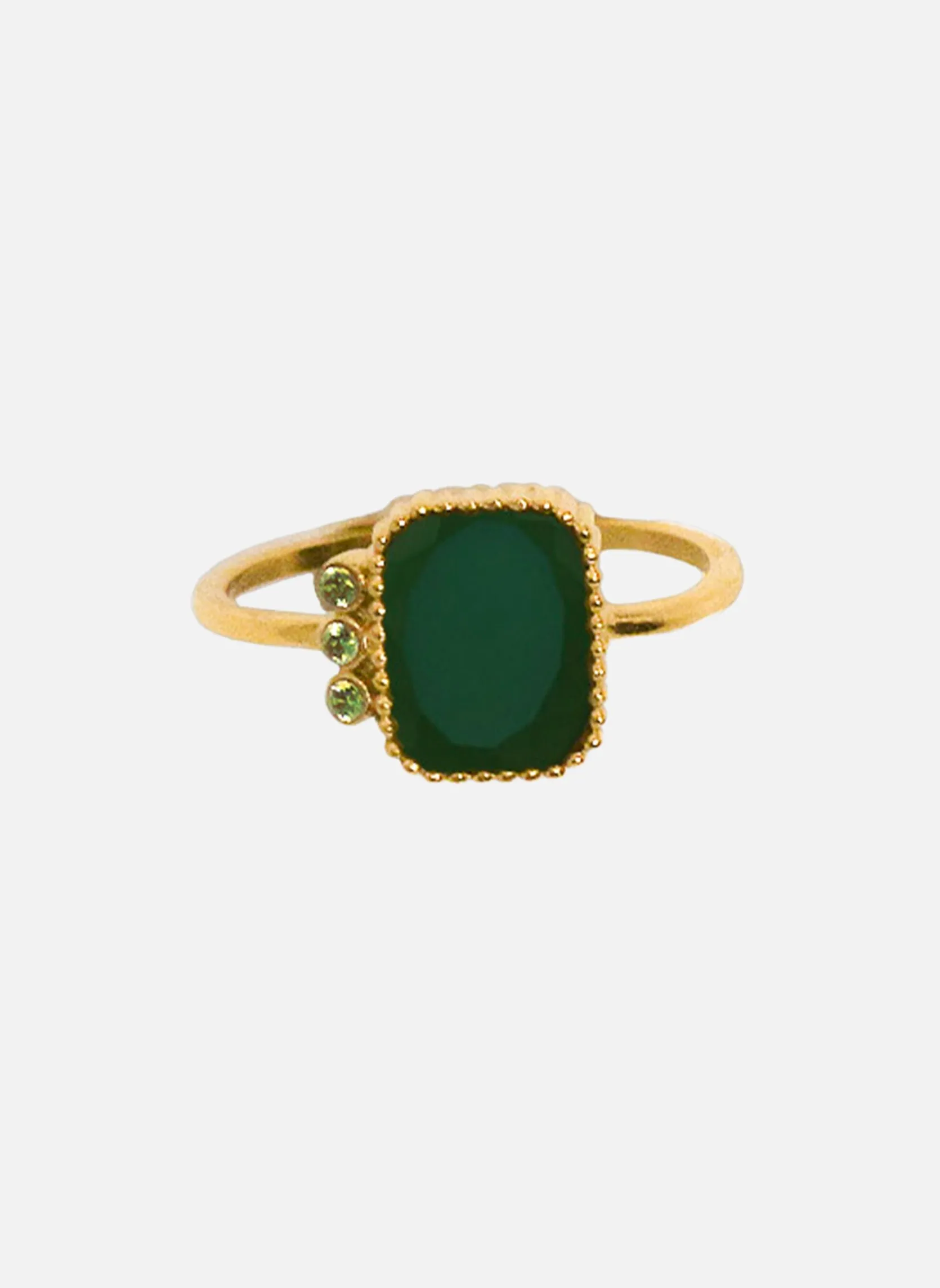 Bague fine moros Vert MOROS