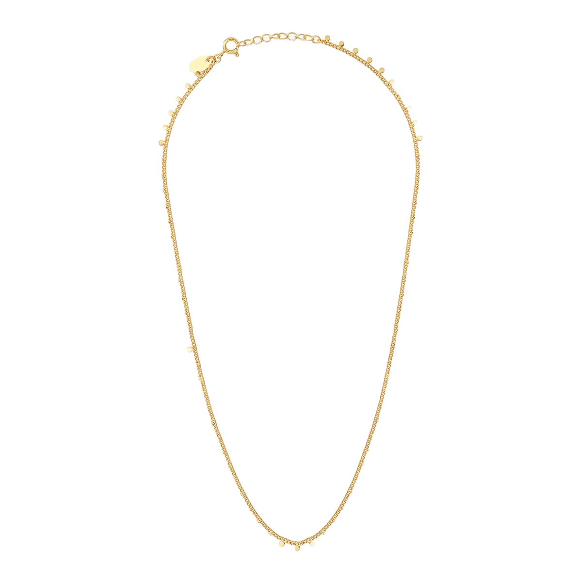 Collier en laiton doré Doré SALOME