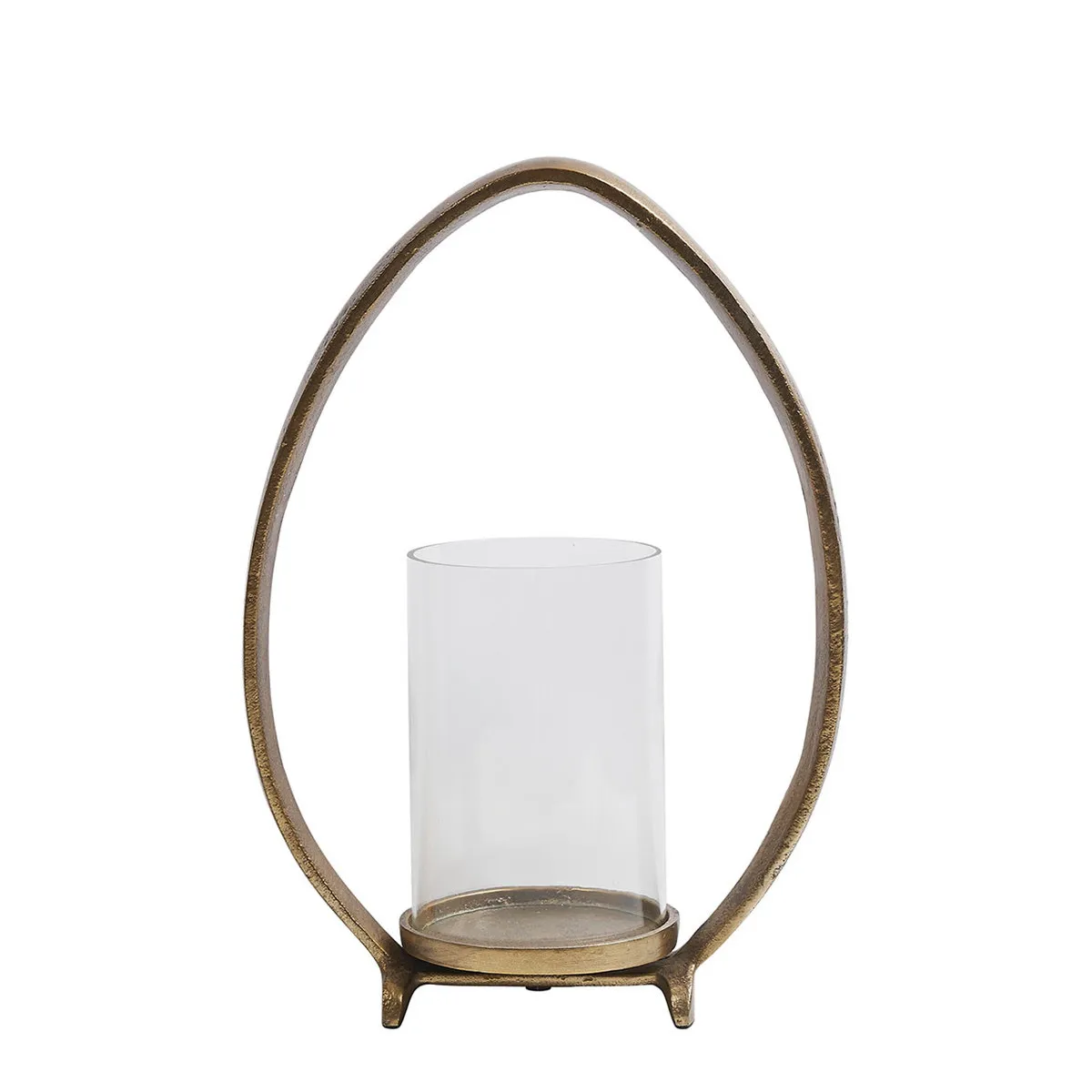 Photophore métal Doré OVAE