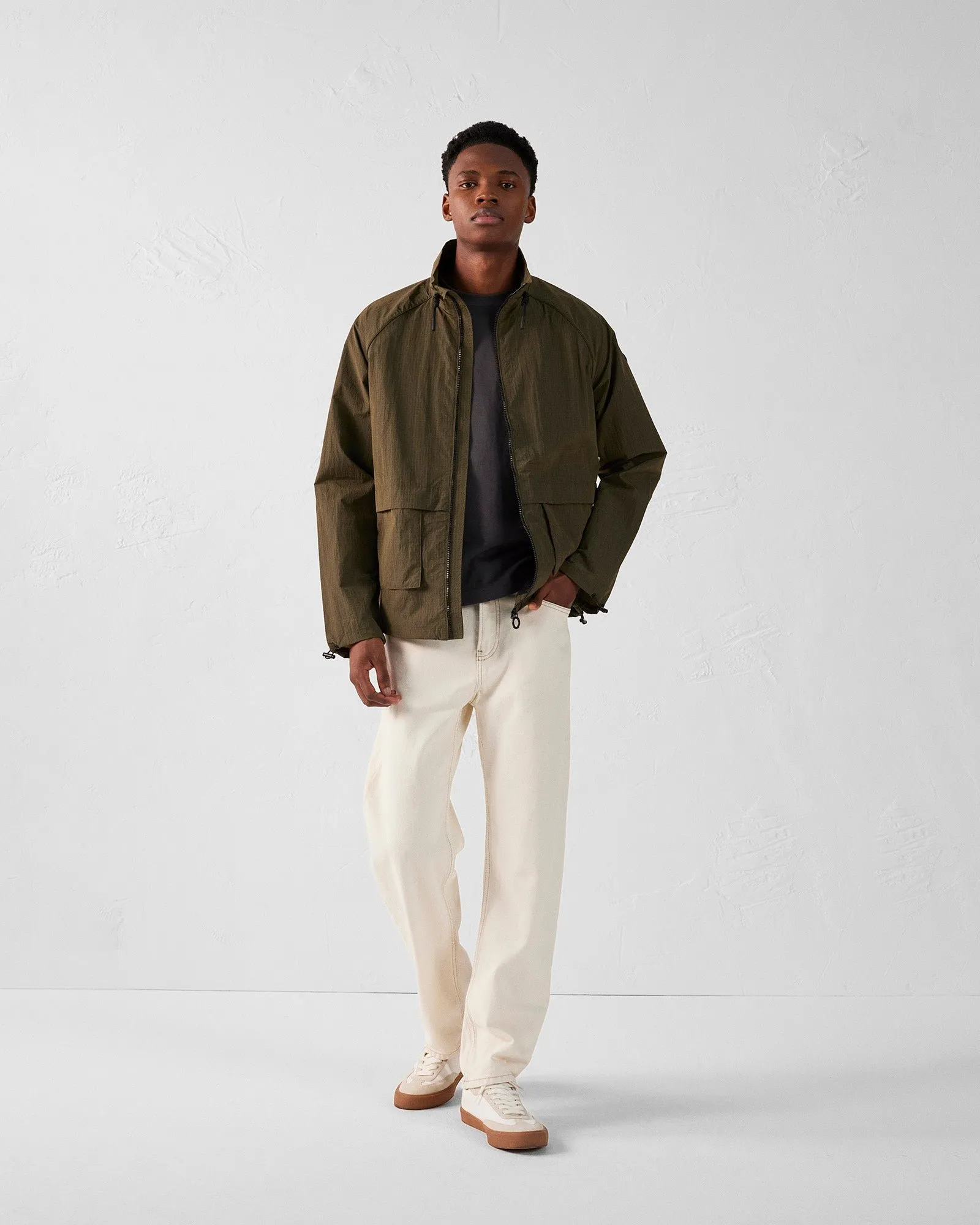 Blouson coupe-vent léger placebo Vert