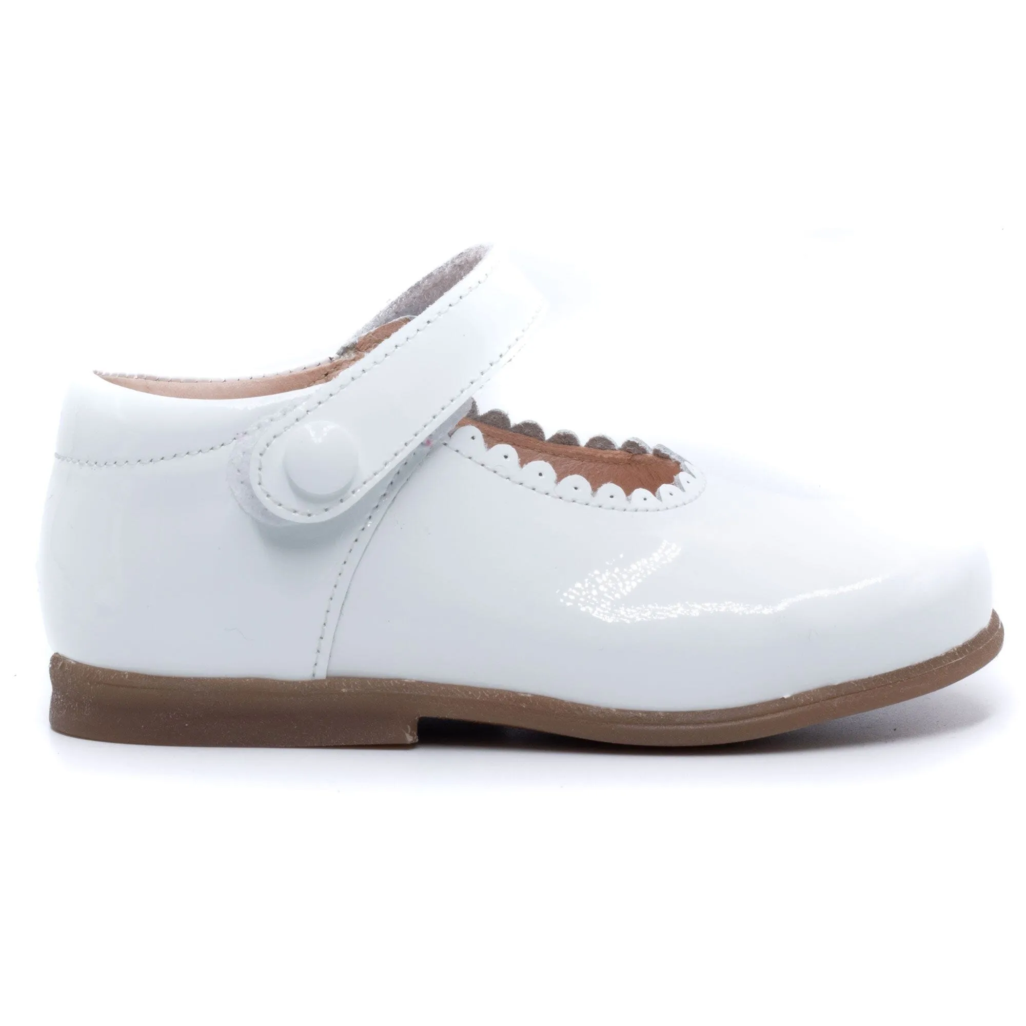 Chaussures bebe fille Blanc BONI PRINCESSE II