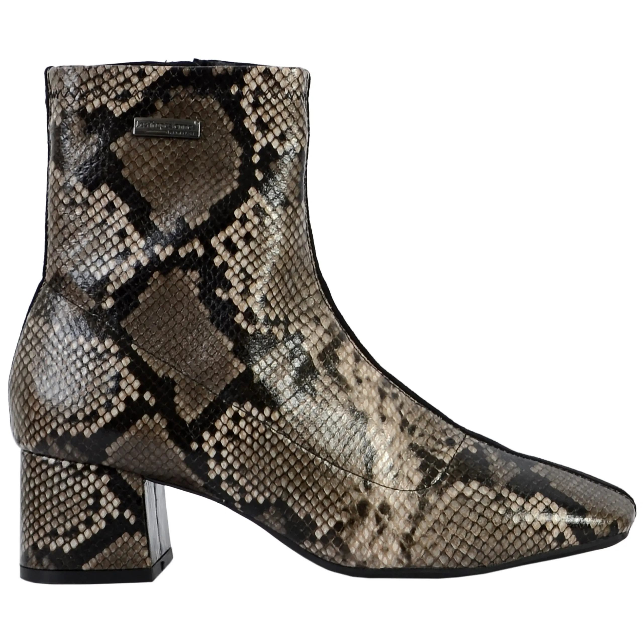 Bottines en cuir Daniela Marron
