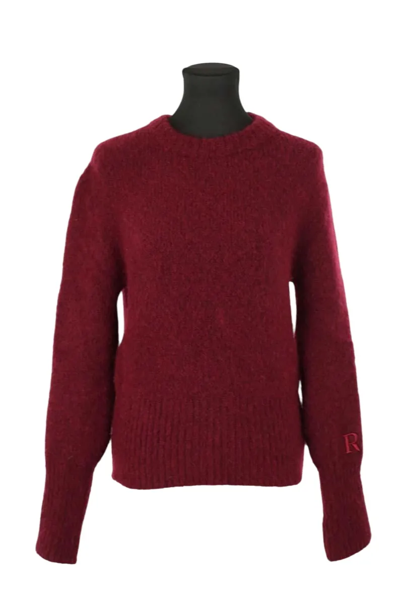 Pull en laine Rouge