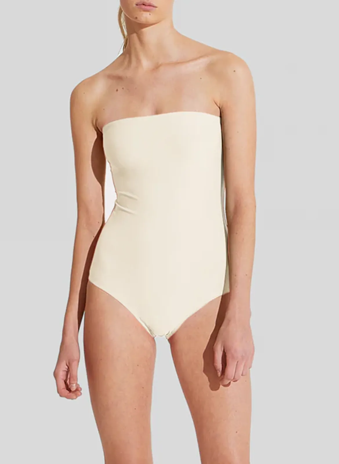 Maillot de bain 1 pièce Blanc LONGITUDE 24