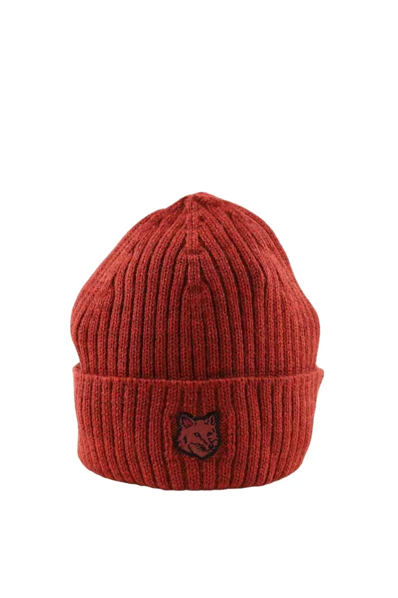 Bonnet en laine Rouge