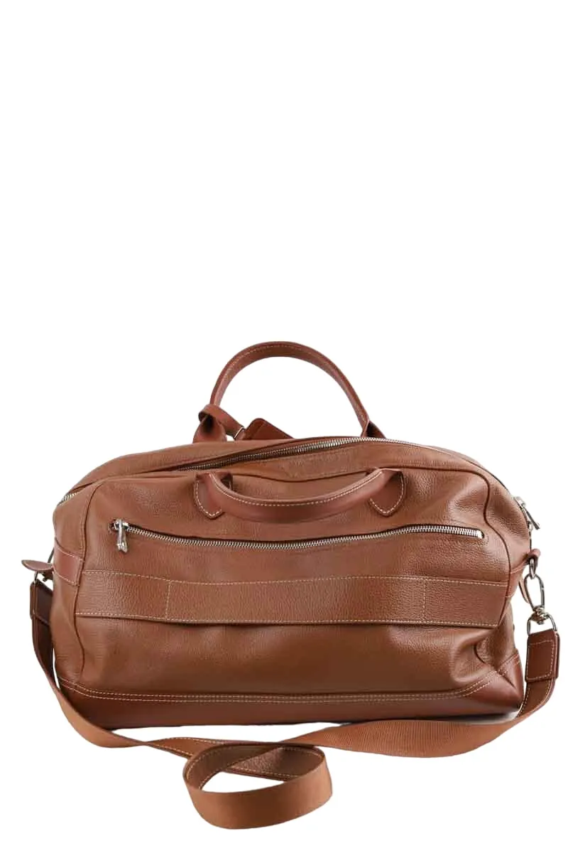 Cabas en cuir Marron