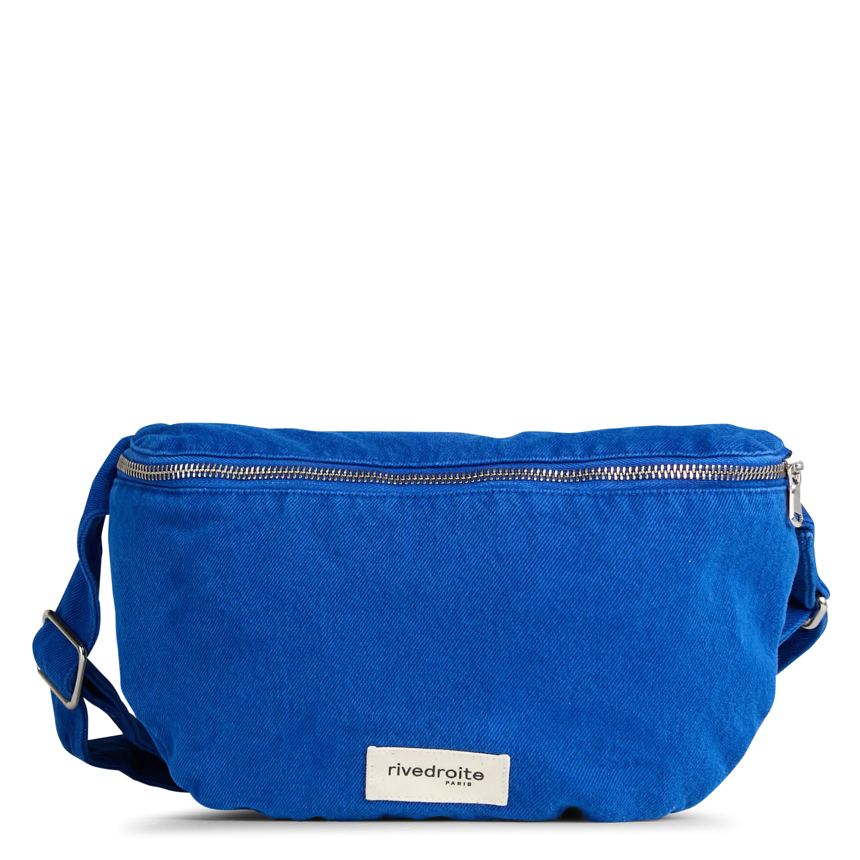 Sac banane en coton Bleu CUSTINE