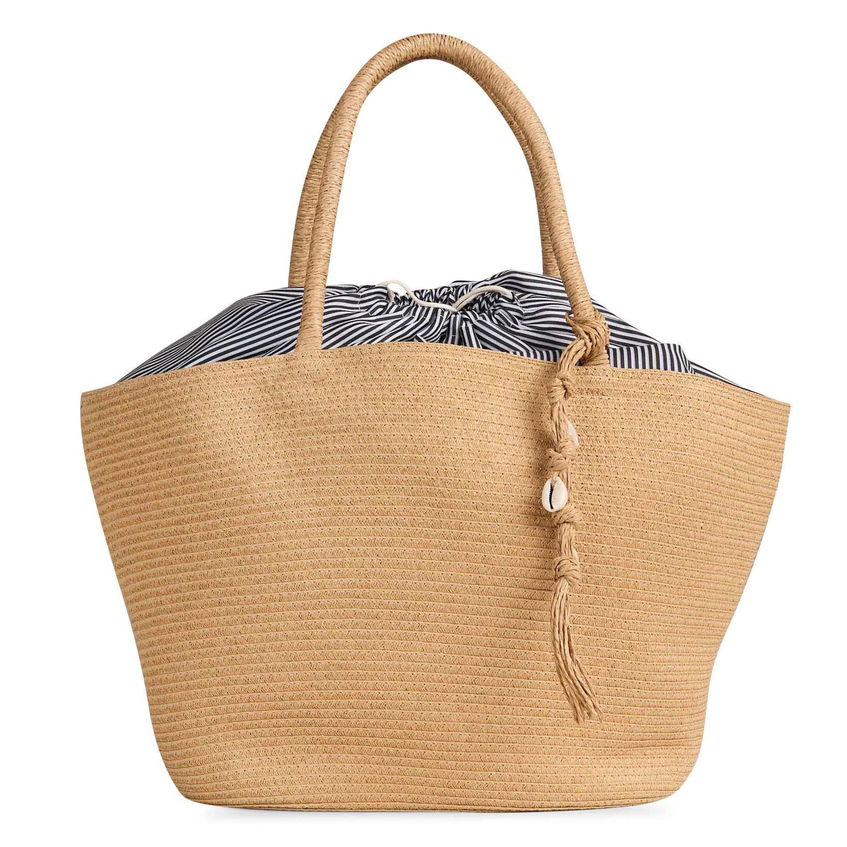 Sac cabas en paille Beige LIMAS