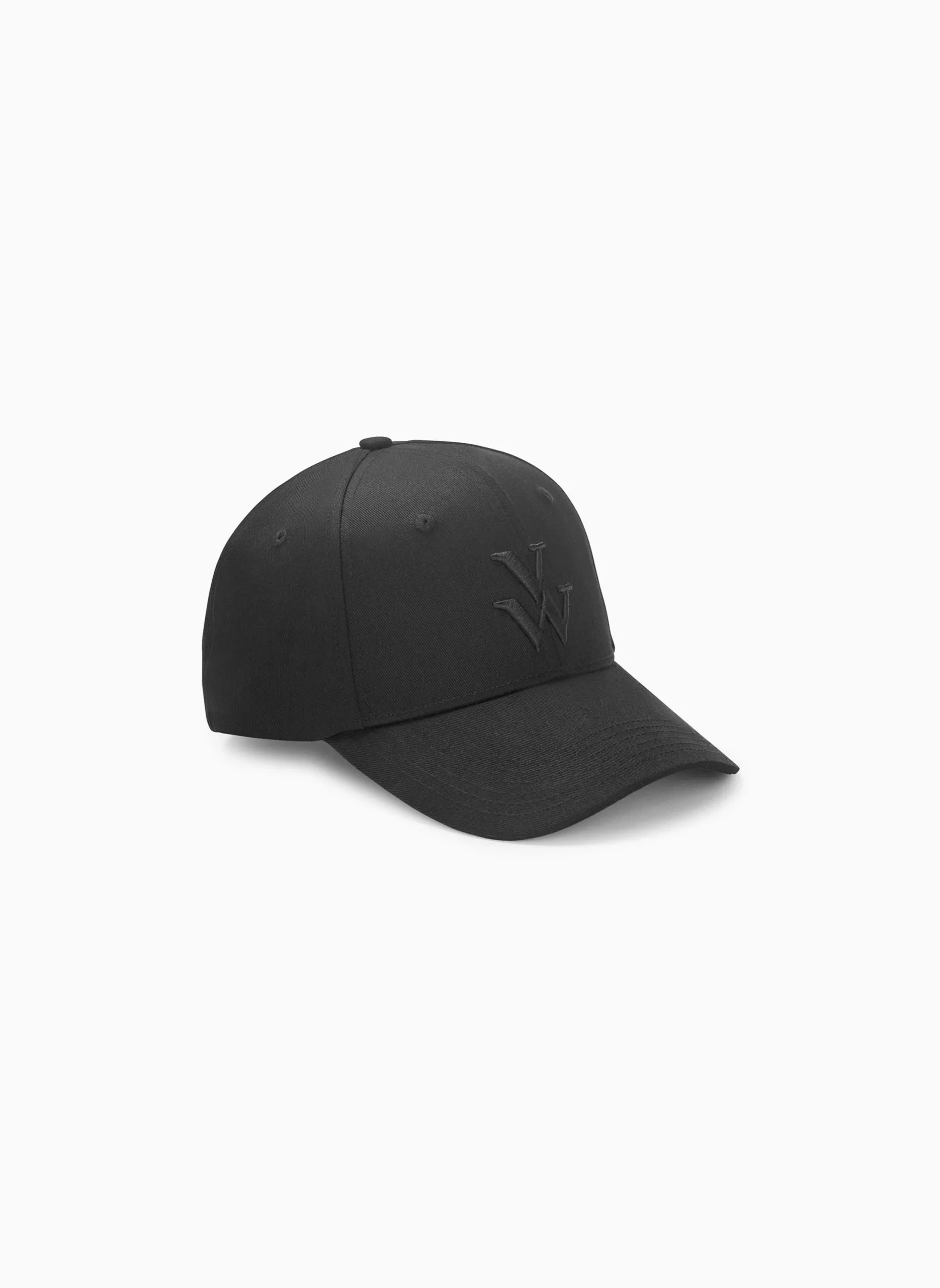 Casquette léopard en toile avec logo brodé Noir CLEM