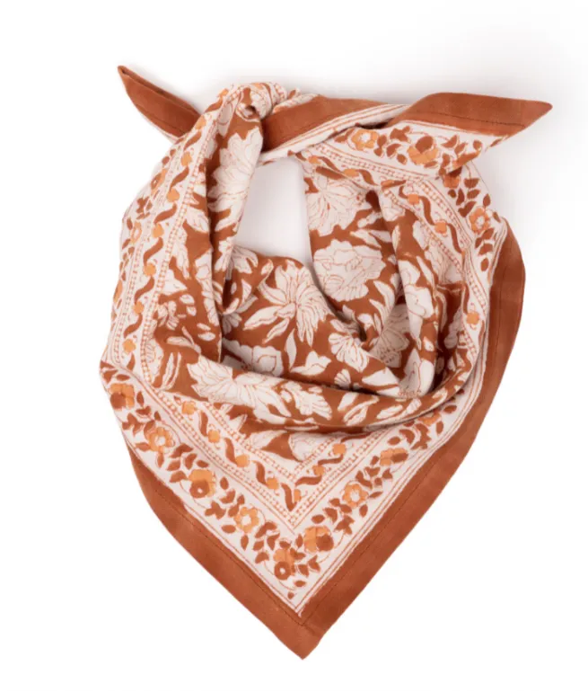 Foulard enfant Orange SALVADOR TERRACOTTA