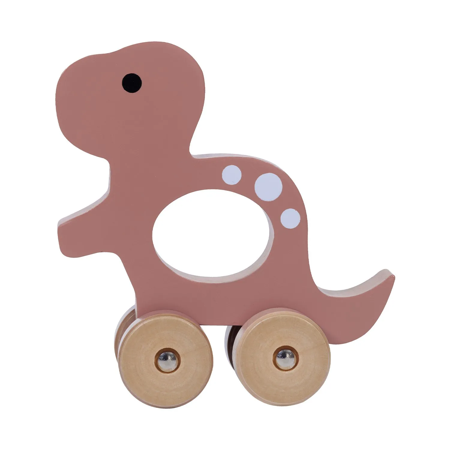 Jeu' de'eveil - animal à pousser tyrannosaure Rouge