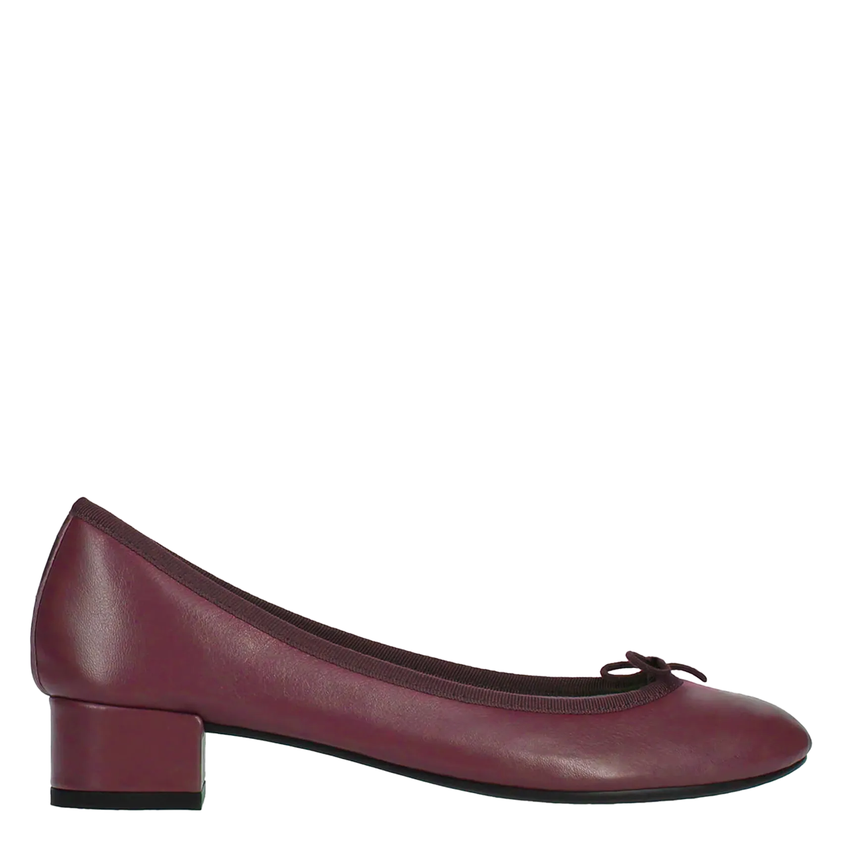 Ballerines en cuir Rouge CAMILLE