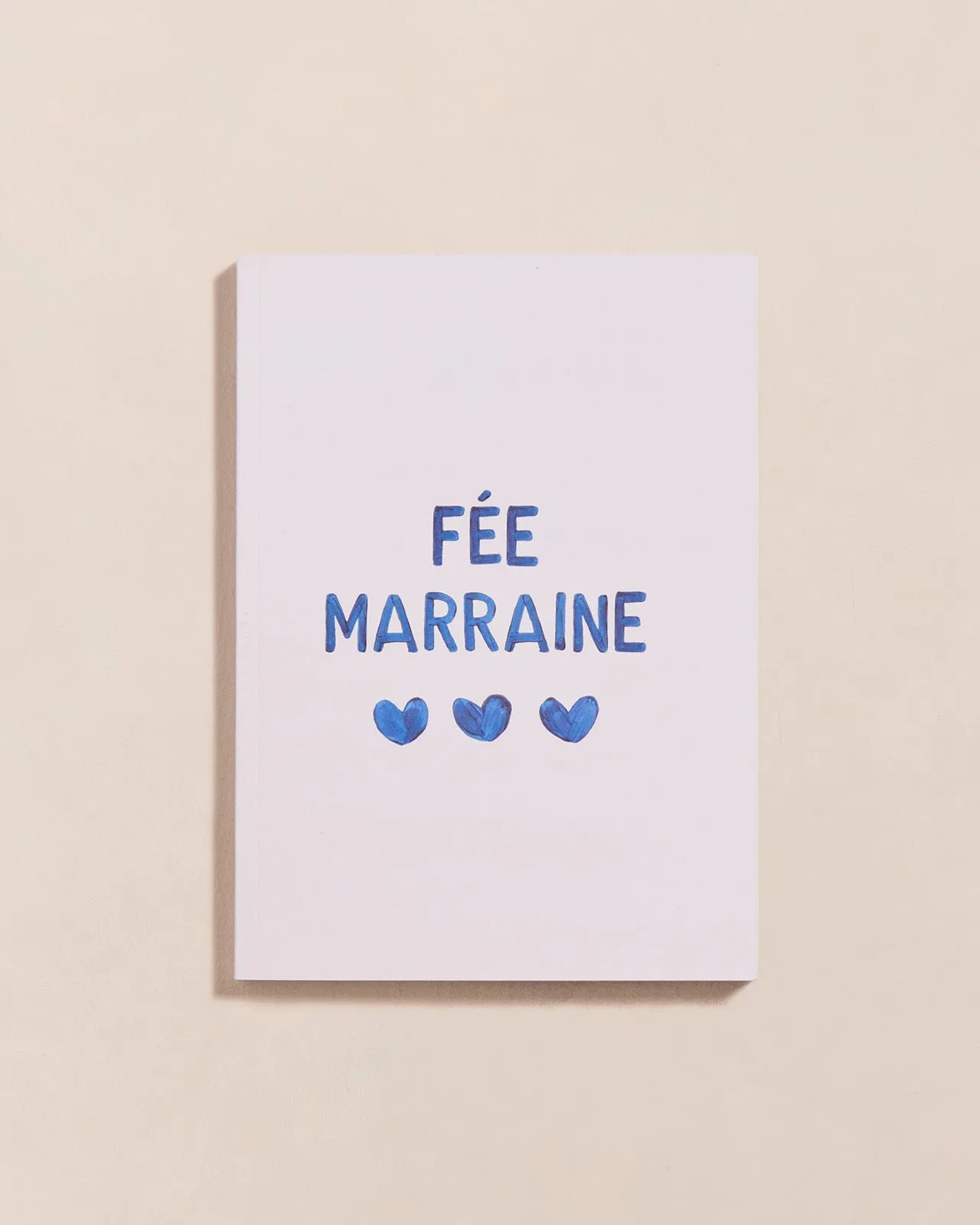 Le carnet fée marraine Bleu