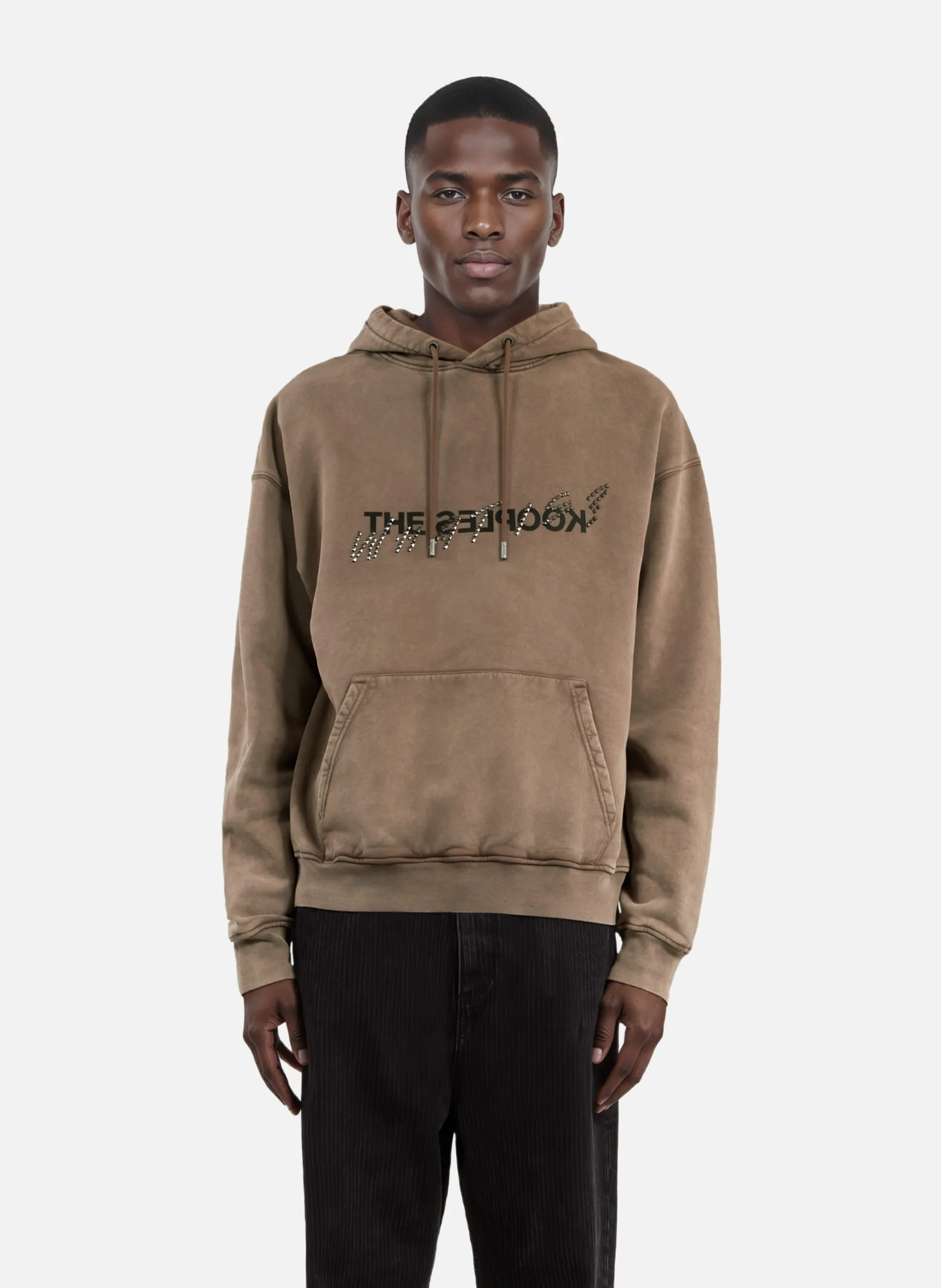 Sweatshirt à capuche what is Marron