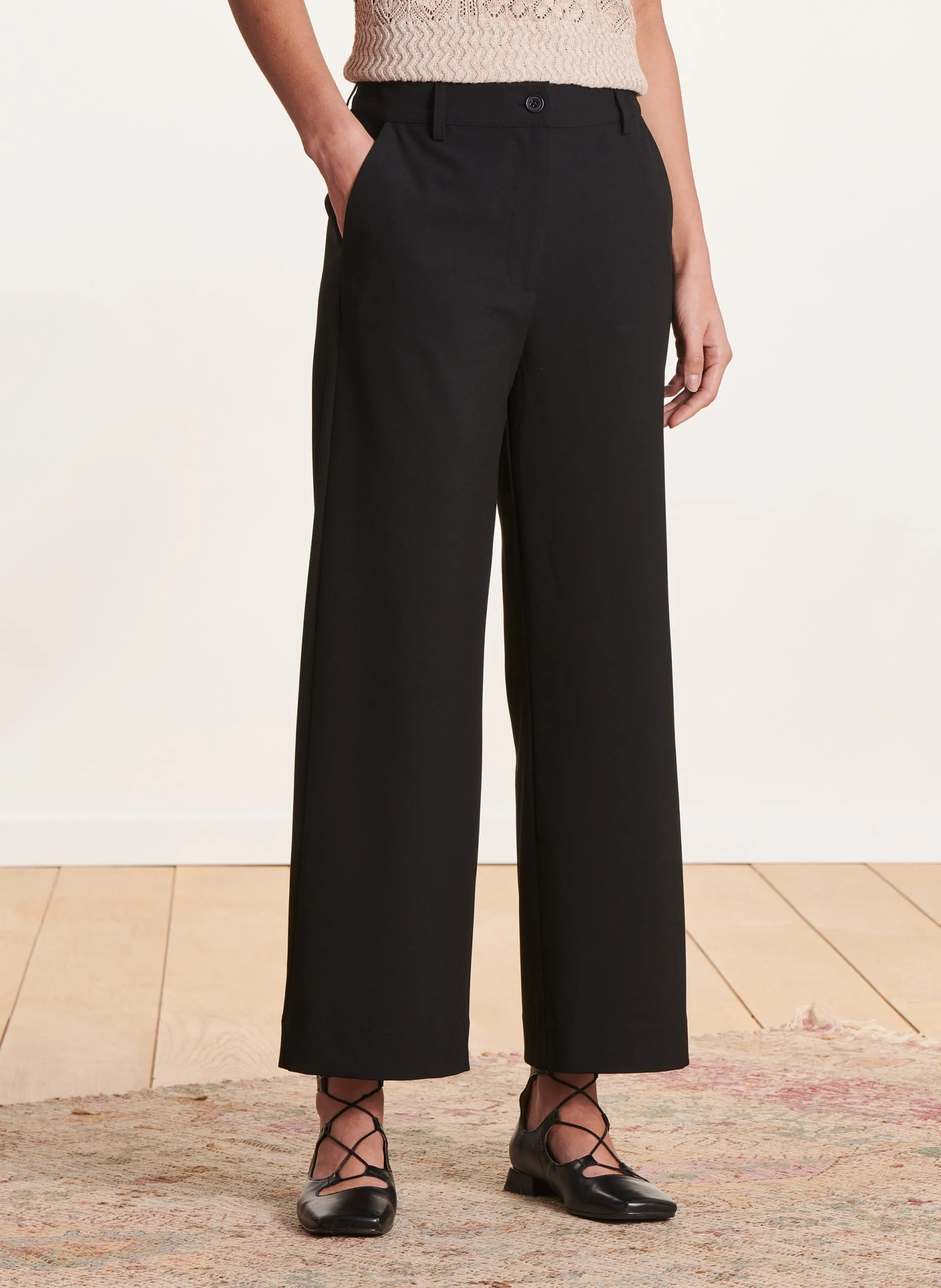 Pantalon 7/8 éme Noir