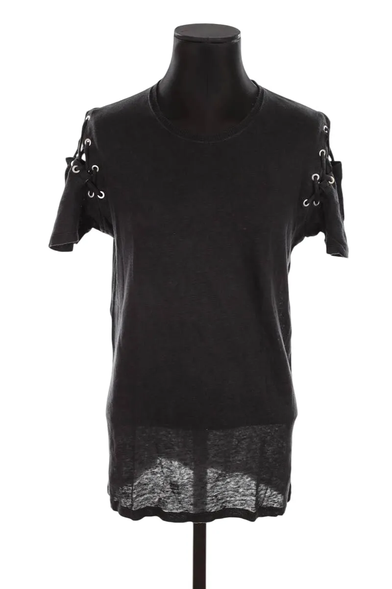 T-shirt en coton Noir