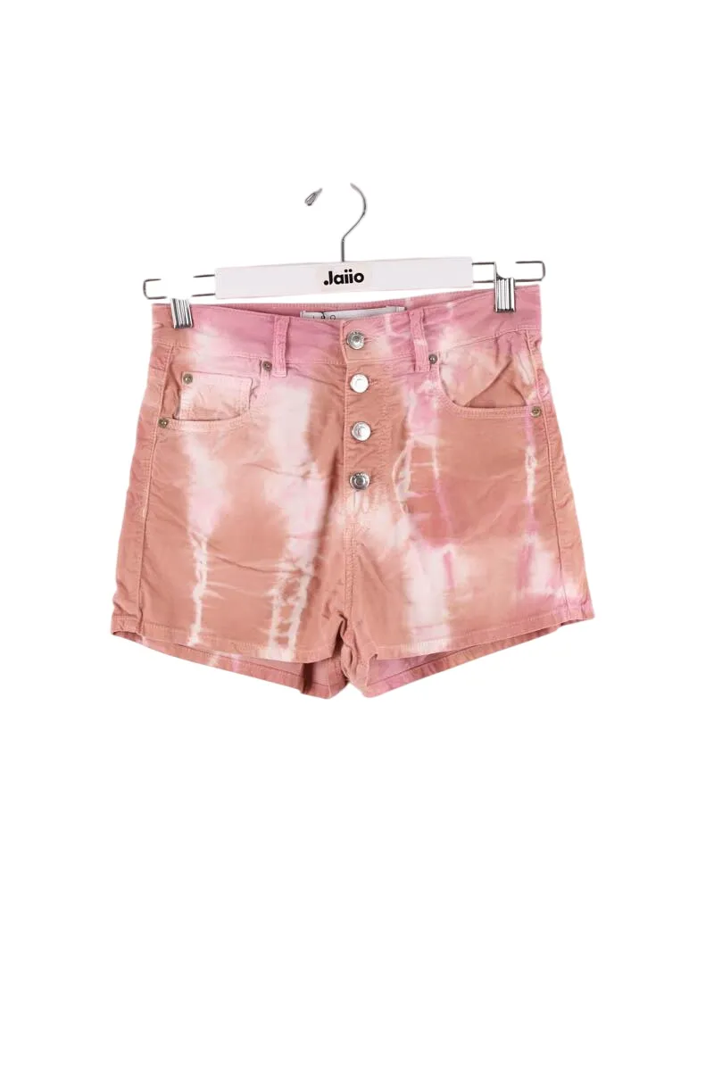 Mini short en coton Rose