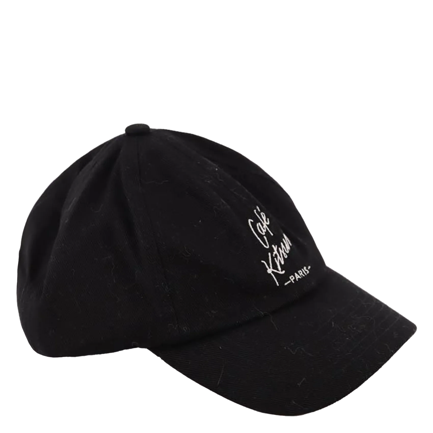 Casquette en coton Noir