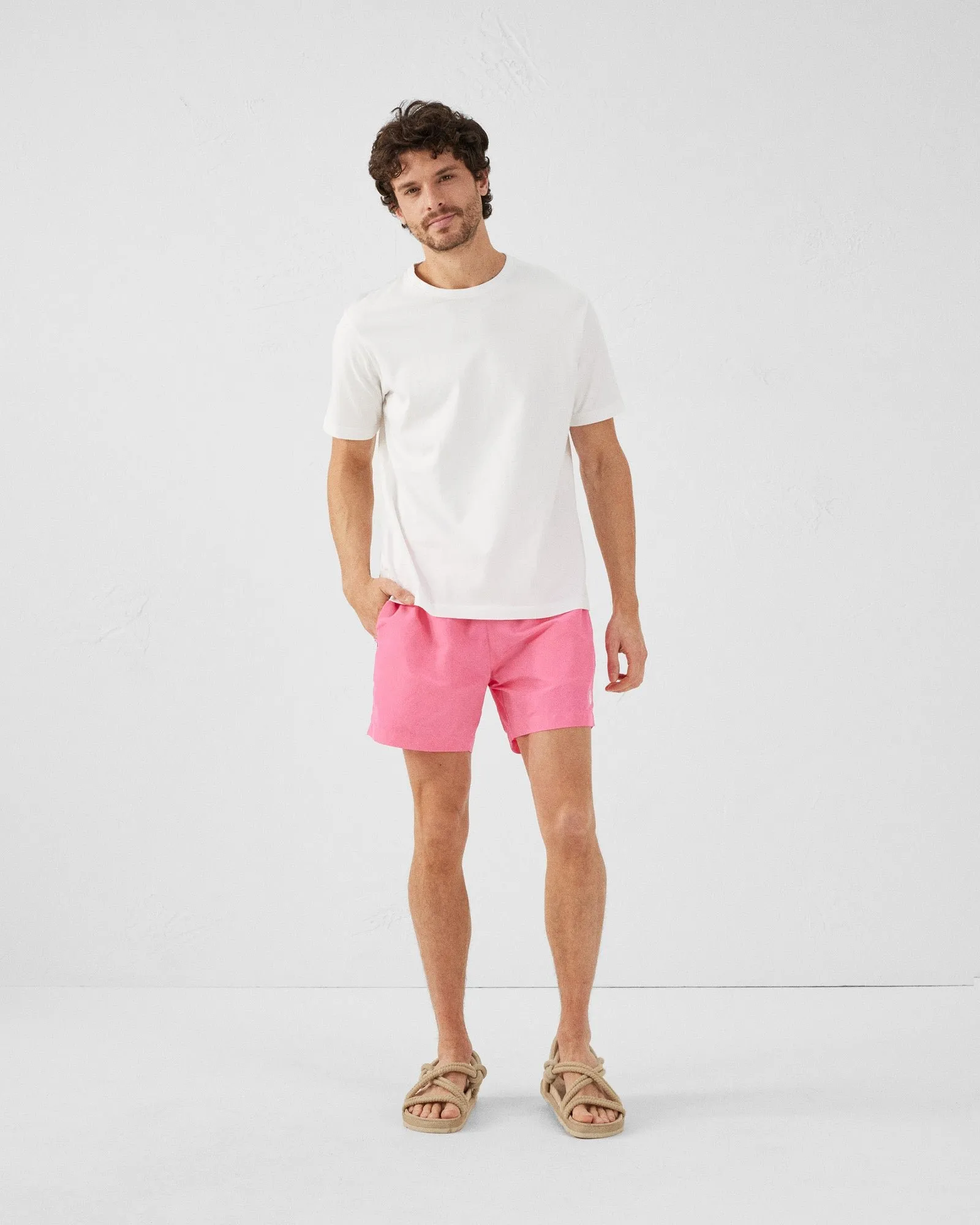 Maillot de bain niolon fluo Rose